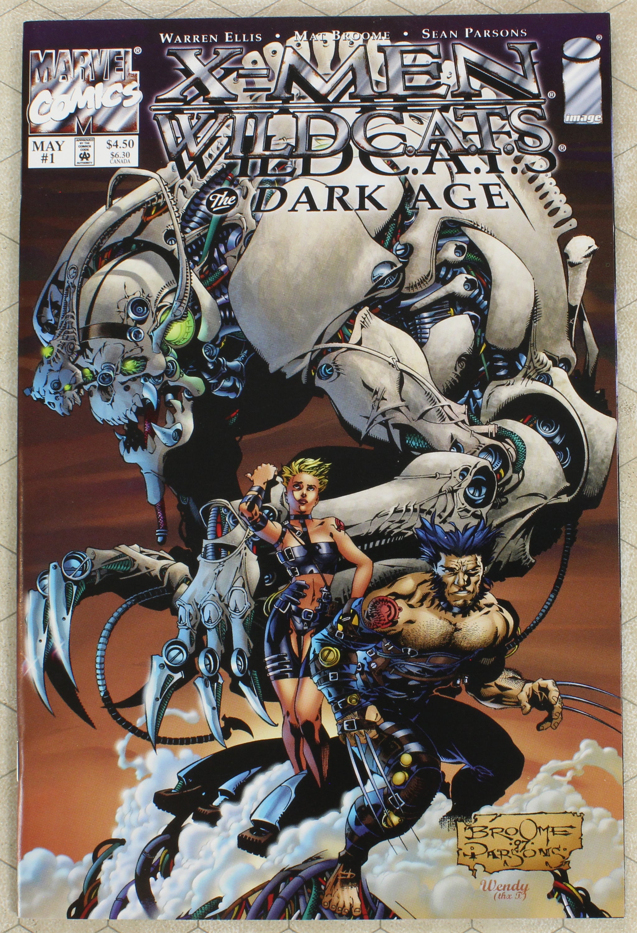 WILDCATS X-MEN - #1 AGEs OF Set 3 Comics (1997) Set #3 NM- (Image