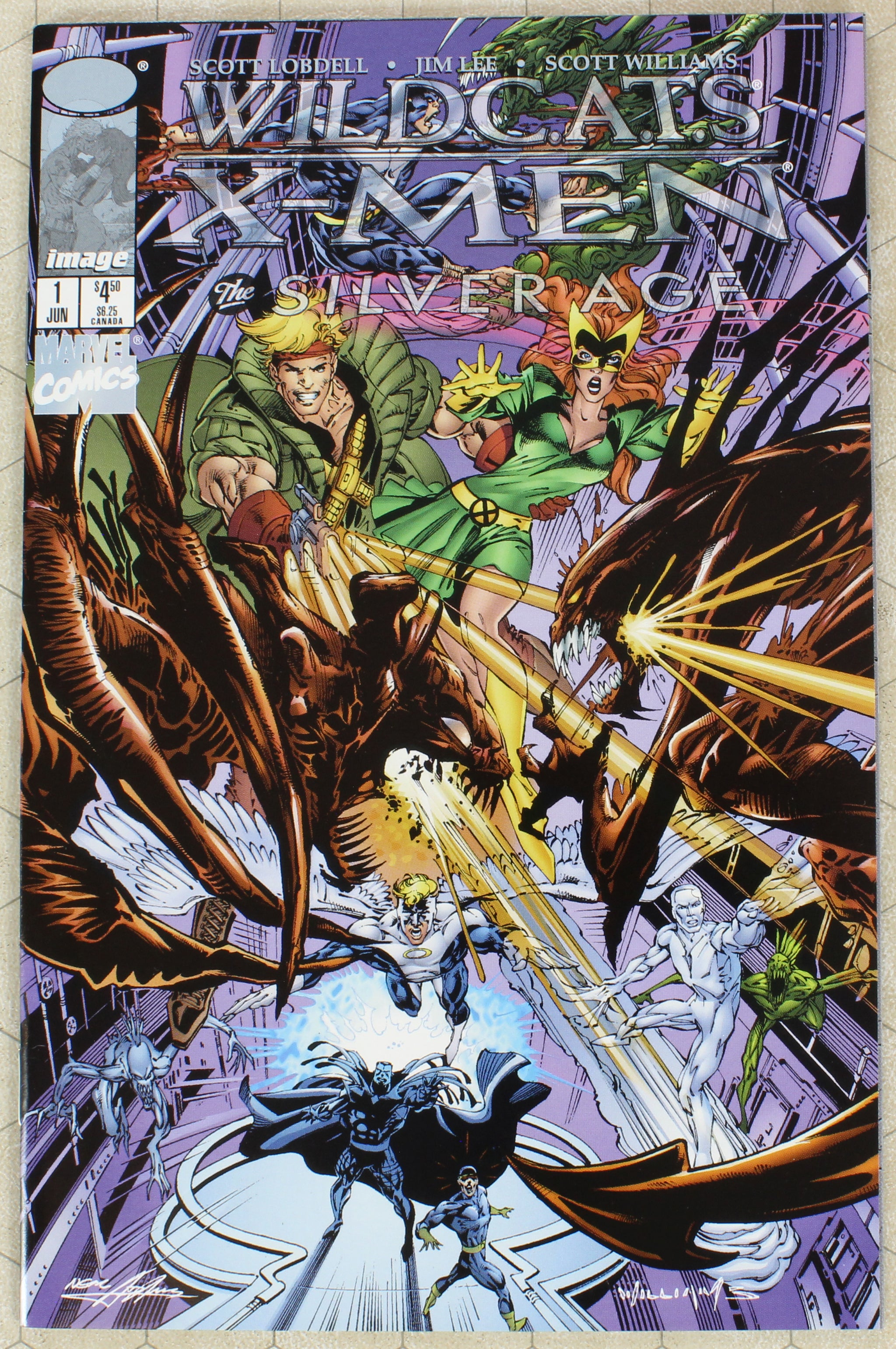 WILDCATS X-MEN - #1 AGEs OF Set 3 Comics (1997) Set #3 NM- (Image