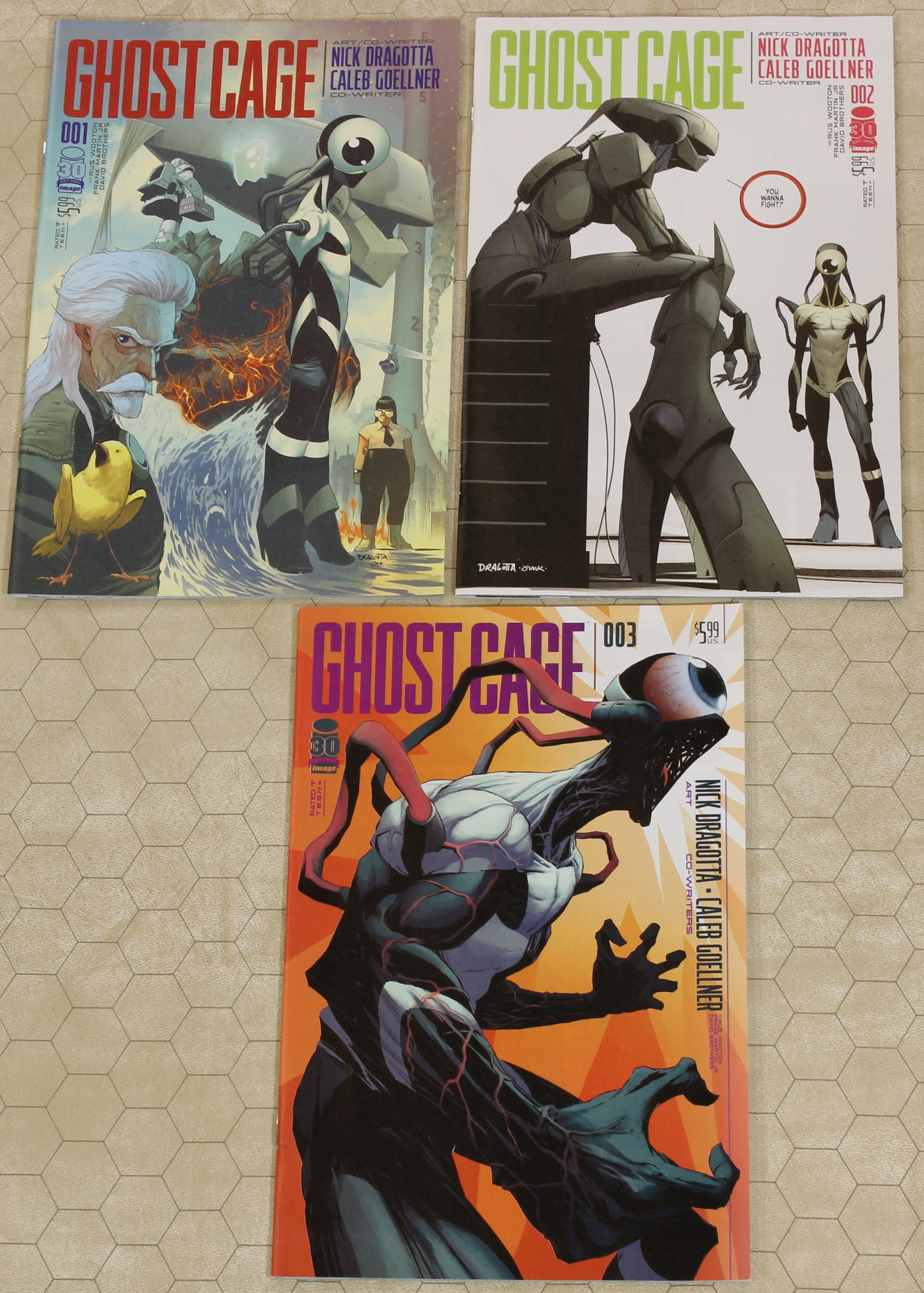GHOST CAGE #1 - 3 (2022) Complete Set NM (IMAGE Comics lot