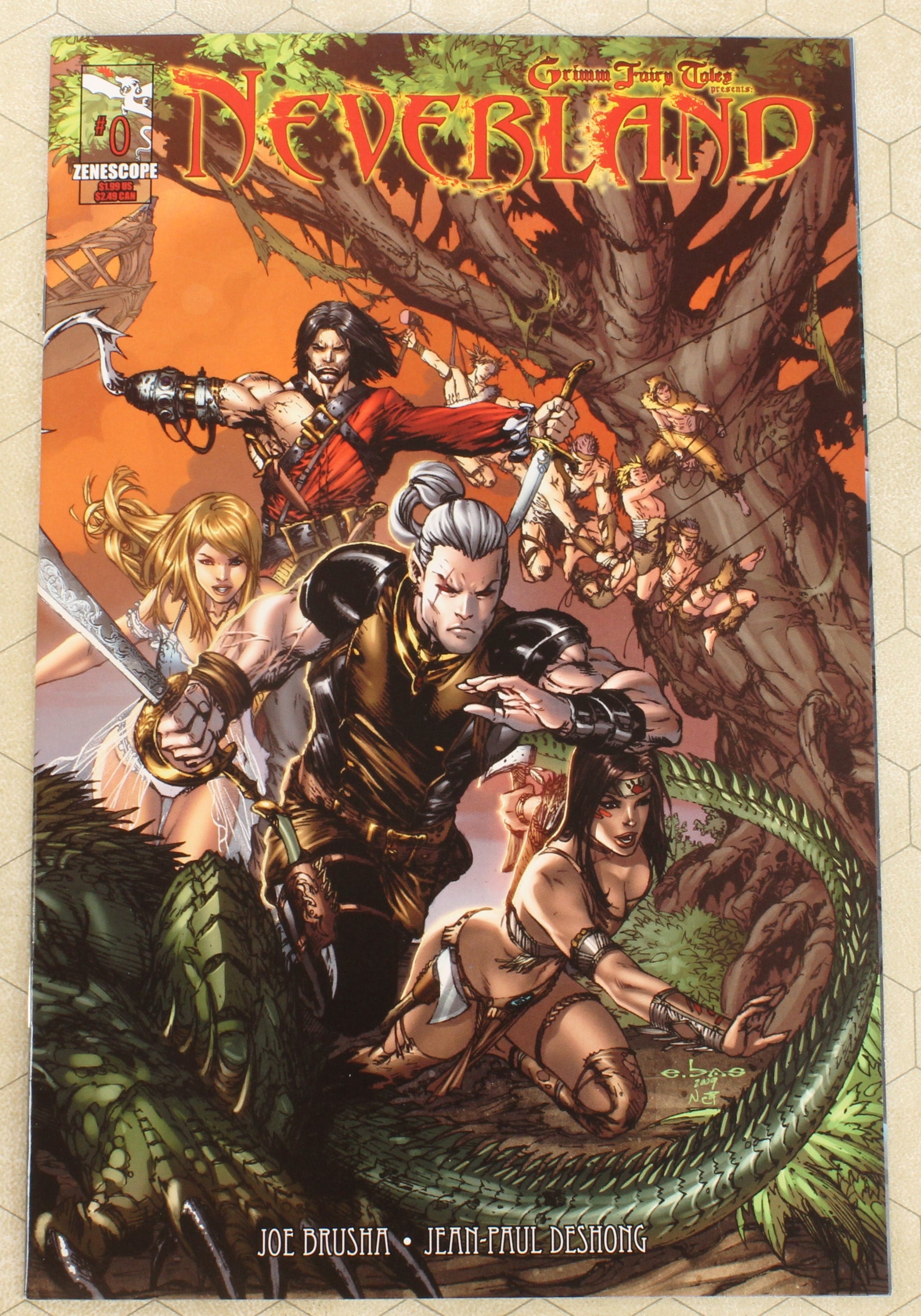 GRIMM FAIRY TALES NEVERLAND #0 - 2 (2009) VF/NM Set (Zenescope GRIMM FAIRY TALES NEVERLAND #0 - 2 (2009) VF/NM Set (Zenescope