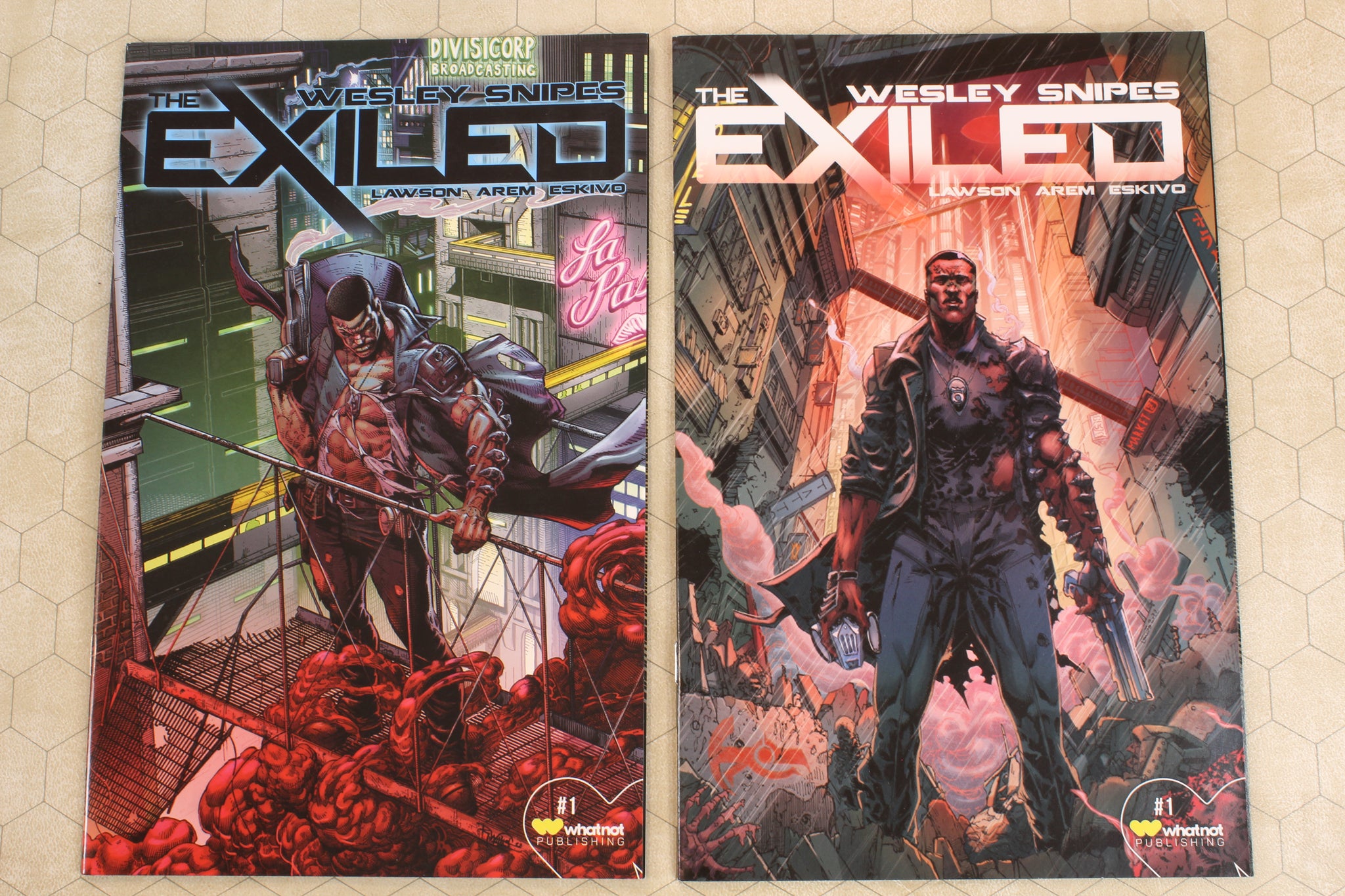 EXILED #1~VIRGIN VARIANT- (LIMITED 200) WESLEY top SNIPES WHATNOT EXCLUSIVE!