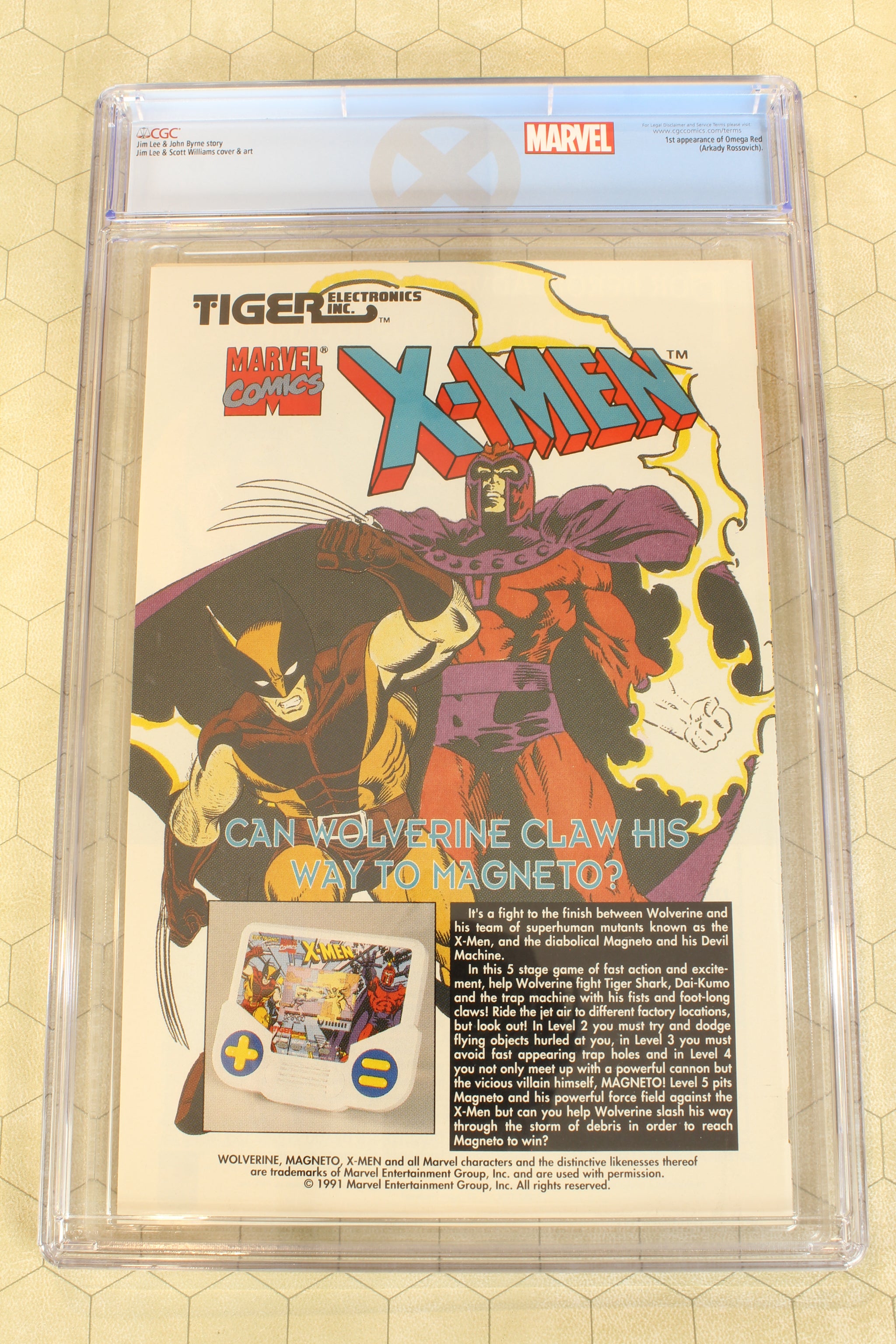 X-Men 4 CGC 9.4 *First Omega Red* hot