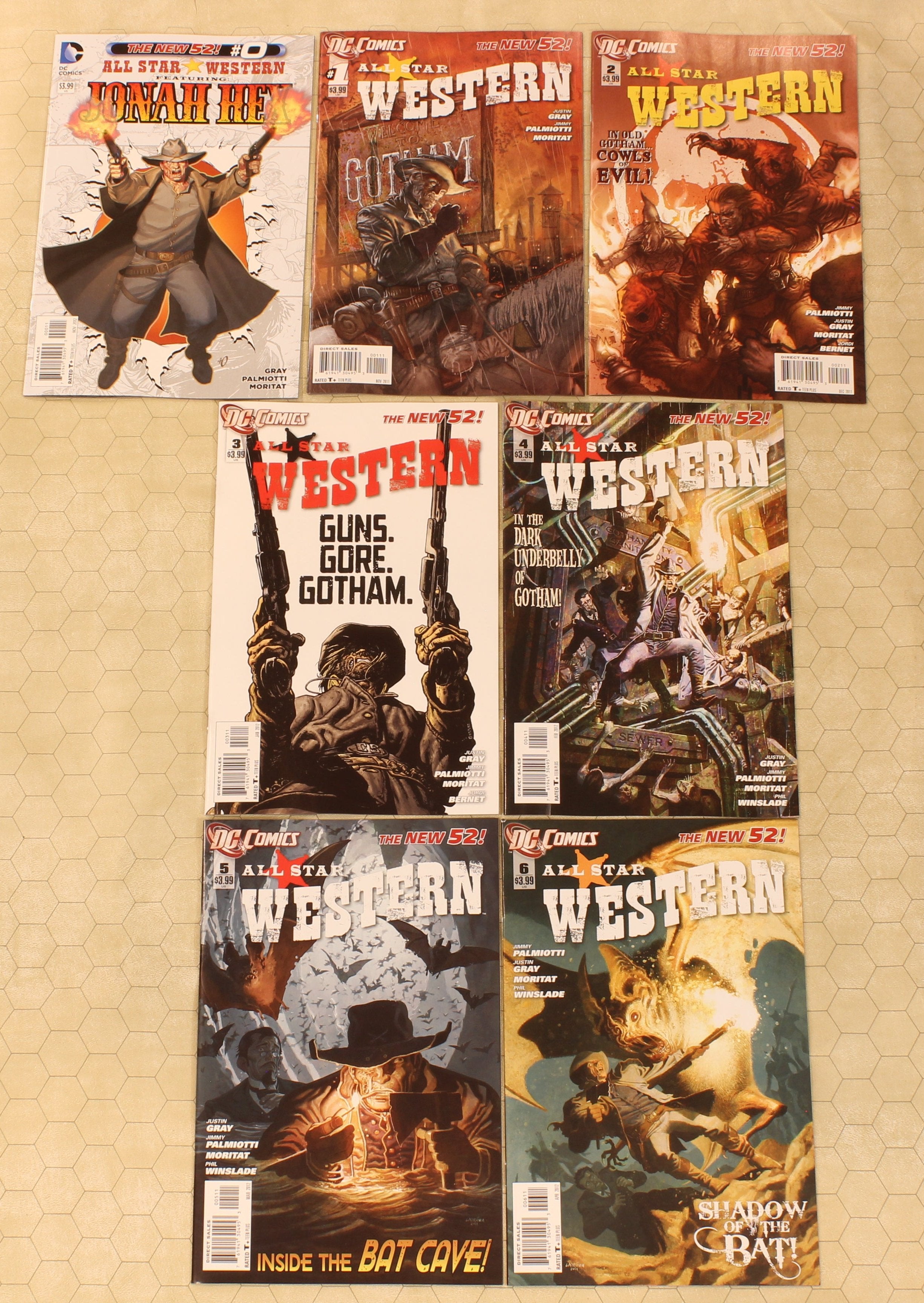 ALL STAR WESTERN #0 Regular Set NM (DC Comics lot - Main Image