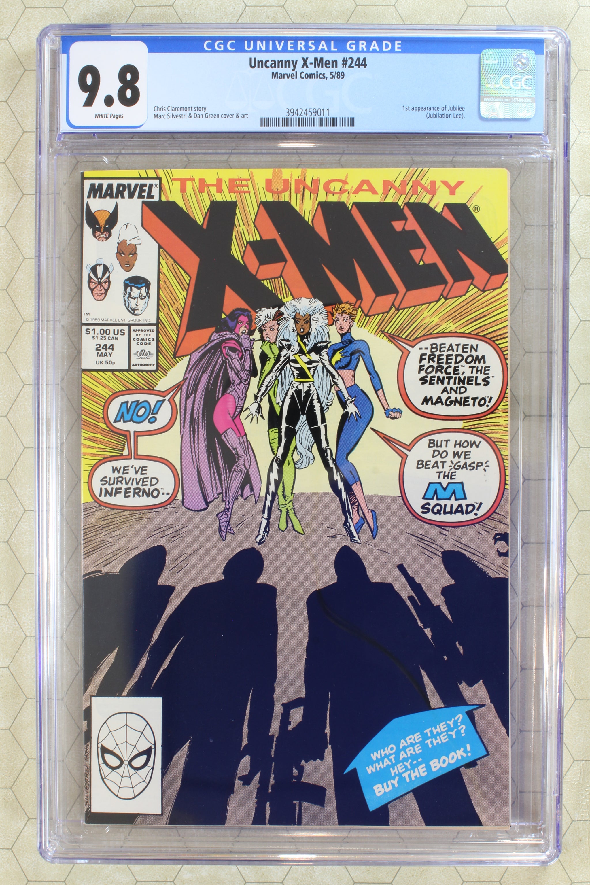 アメコミ Uncanny X-Men 244 1989 マーベル Jubilee Uncanny X-Men Facsimile Edition Vol 1 244 | Marvel Database