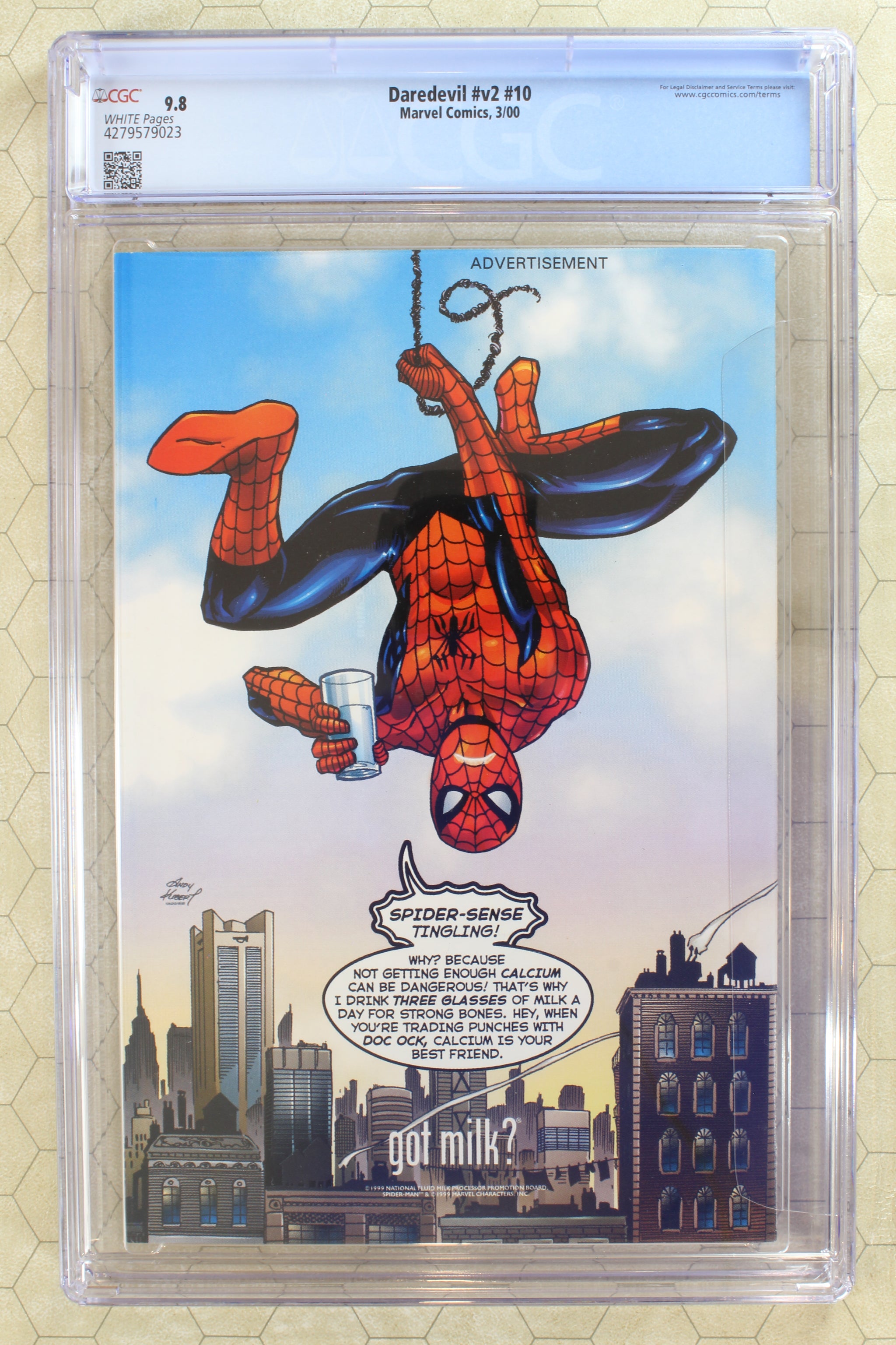 DAREDEVIL #10 vol 2 CGC 9.8 (2000) Origin of ECHO (Marvel Comics