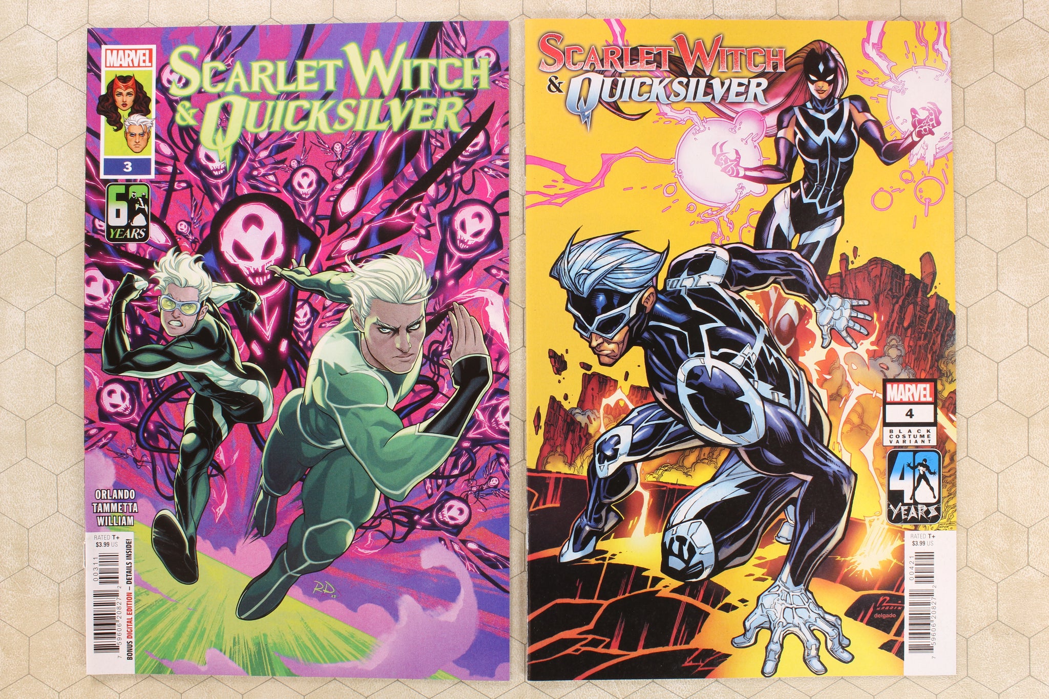 SCARLET WITCH & QUICKSILVER #1 - 4 (2024) COMPLETE Set (Marvel