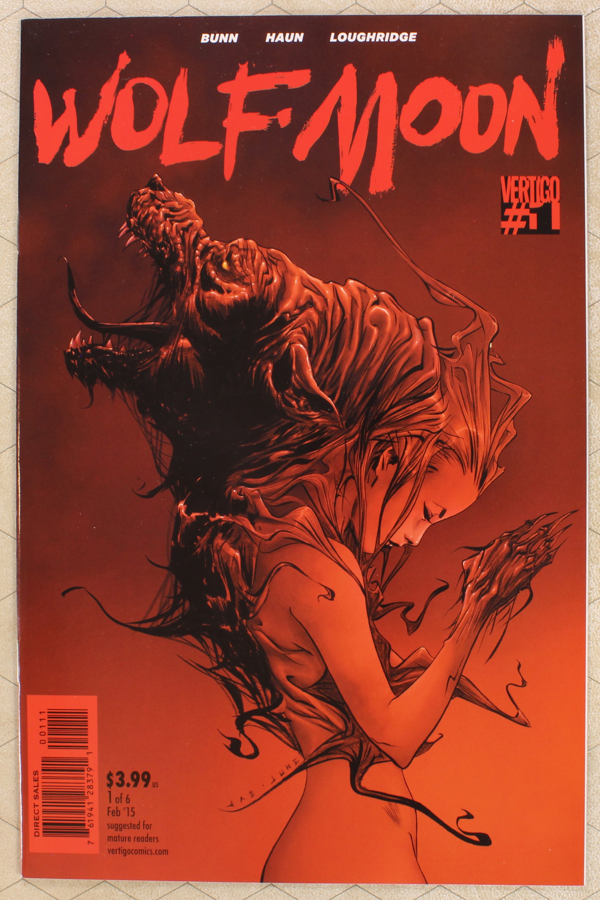 WOLF MOON #1 - 6 (2014) COMPLETE Set (DC VERTIGO Mature Comics lot