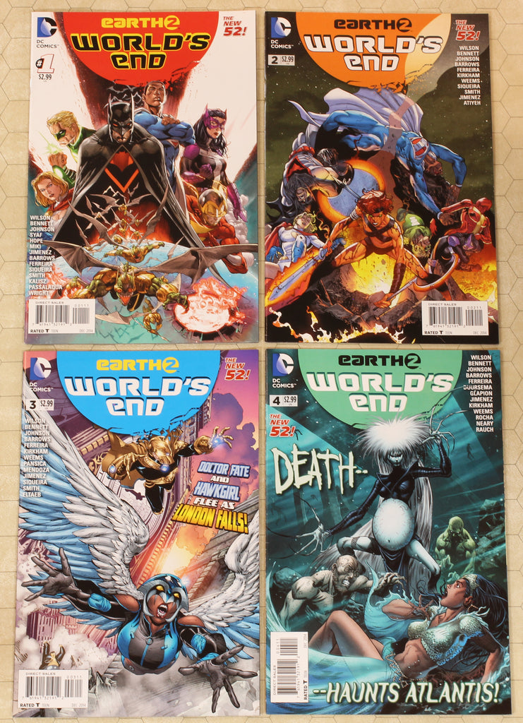 DC Comics Earth 2 Worlds End Lot of cheapest 25 NM/VF+ The New 52!