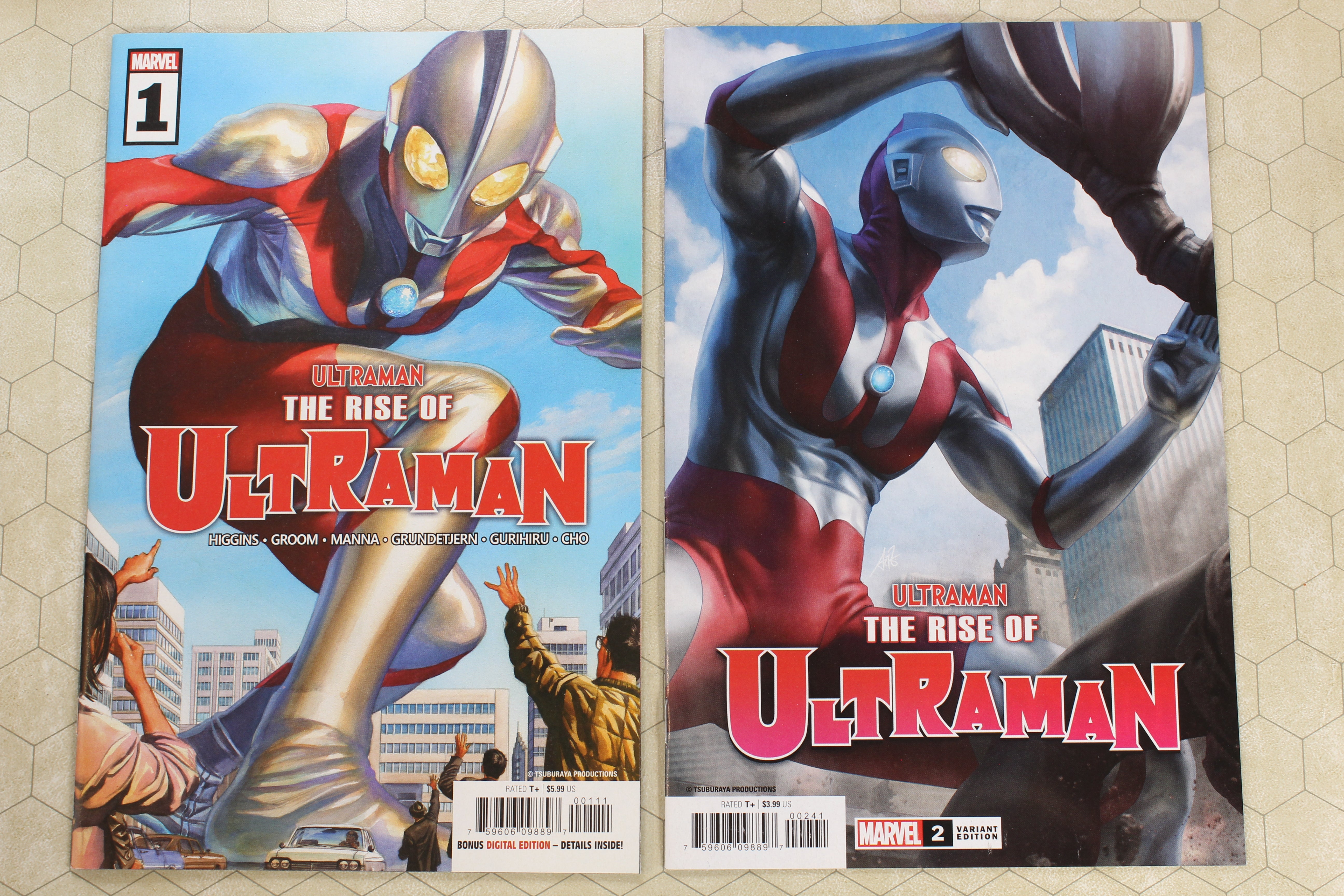 RISE OF ULTRAMAN #1 - 2 (2020) Set (Marvel Comics lot) – Comic Fever