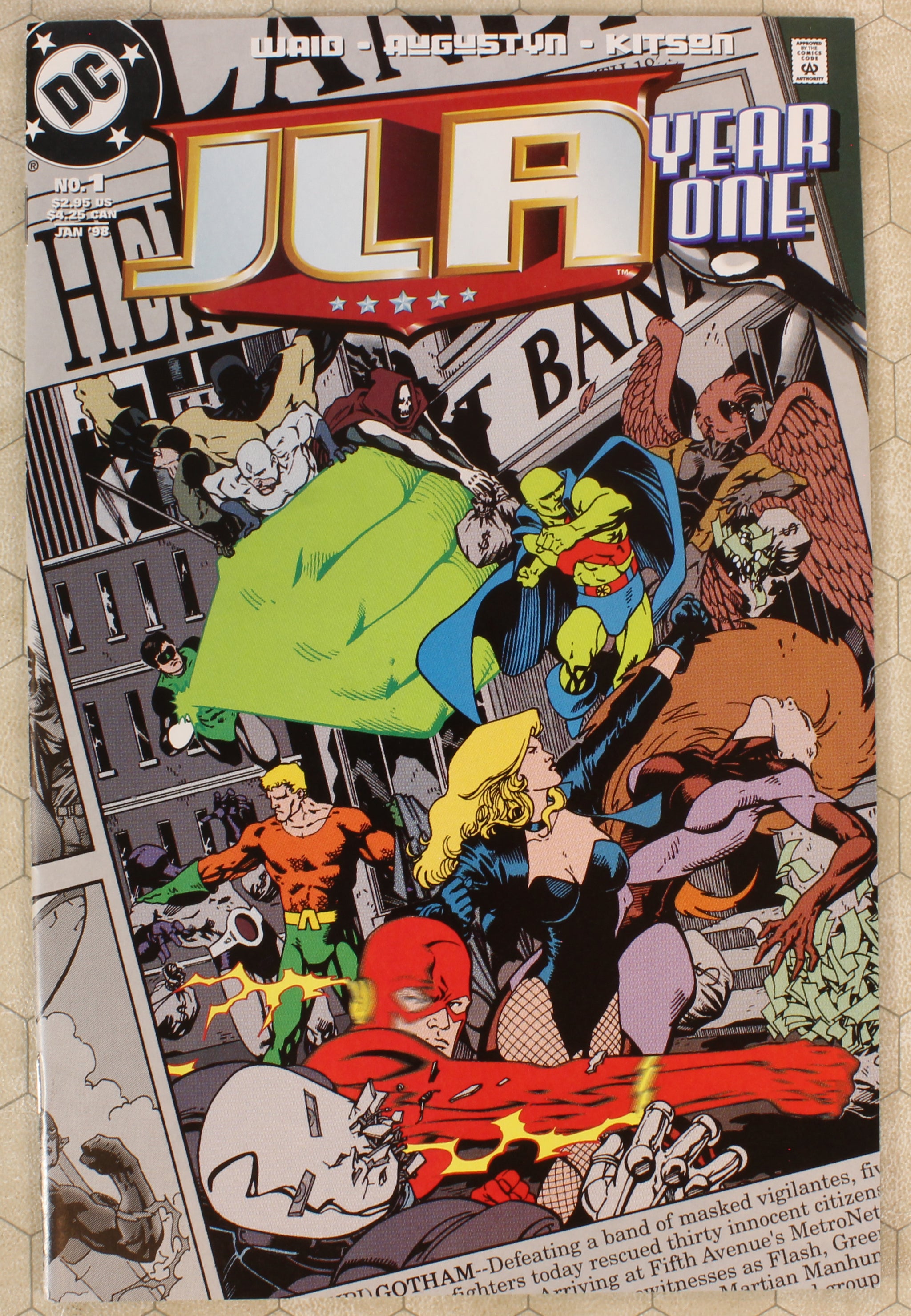 JLA YEAR ONE #1 - 5 (1998) Set (DC Comics lot)! – Comic Fever