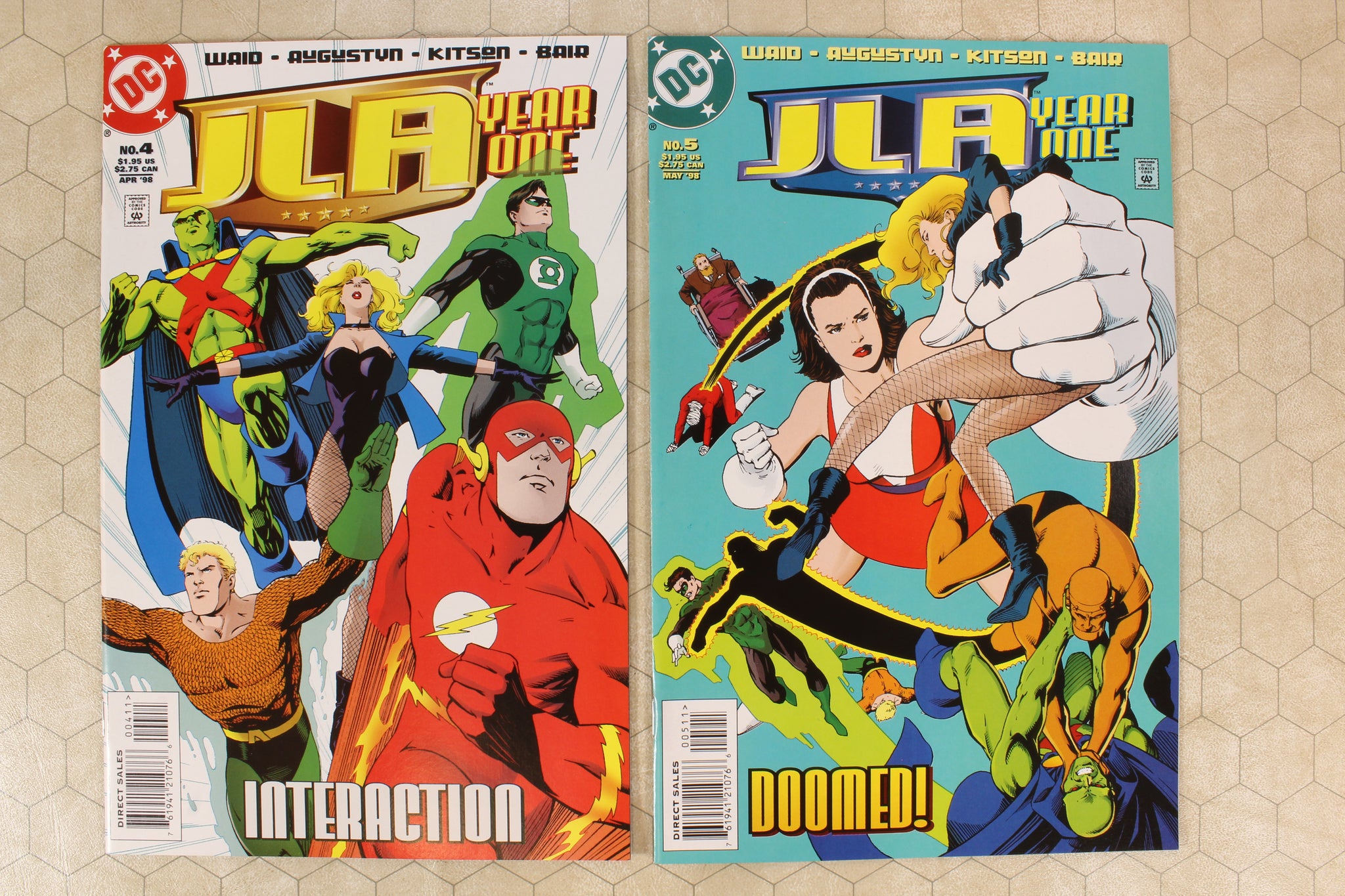 JLA YEAR ONE #1 - 5 (1998) Set (DC Comics lot)! – Comic Fever