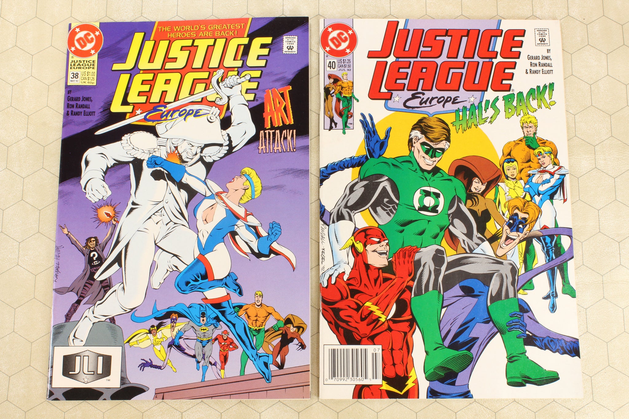 JUSTICE LEAGUE EUROPE/ INTERNATIONAL #1 - 28, 30 - 40, annual #1