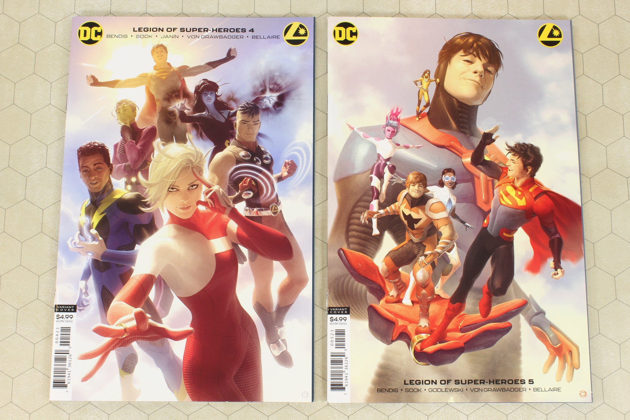 LEGION OF SUPERHEROES #1 - 12 (2020) vol.8 ALL B VARIANT Set