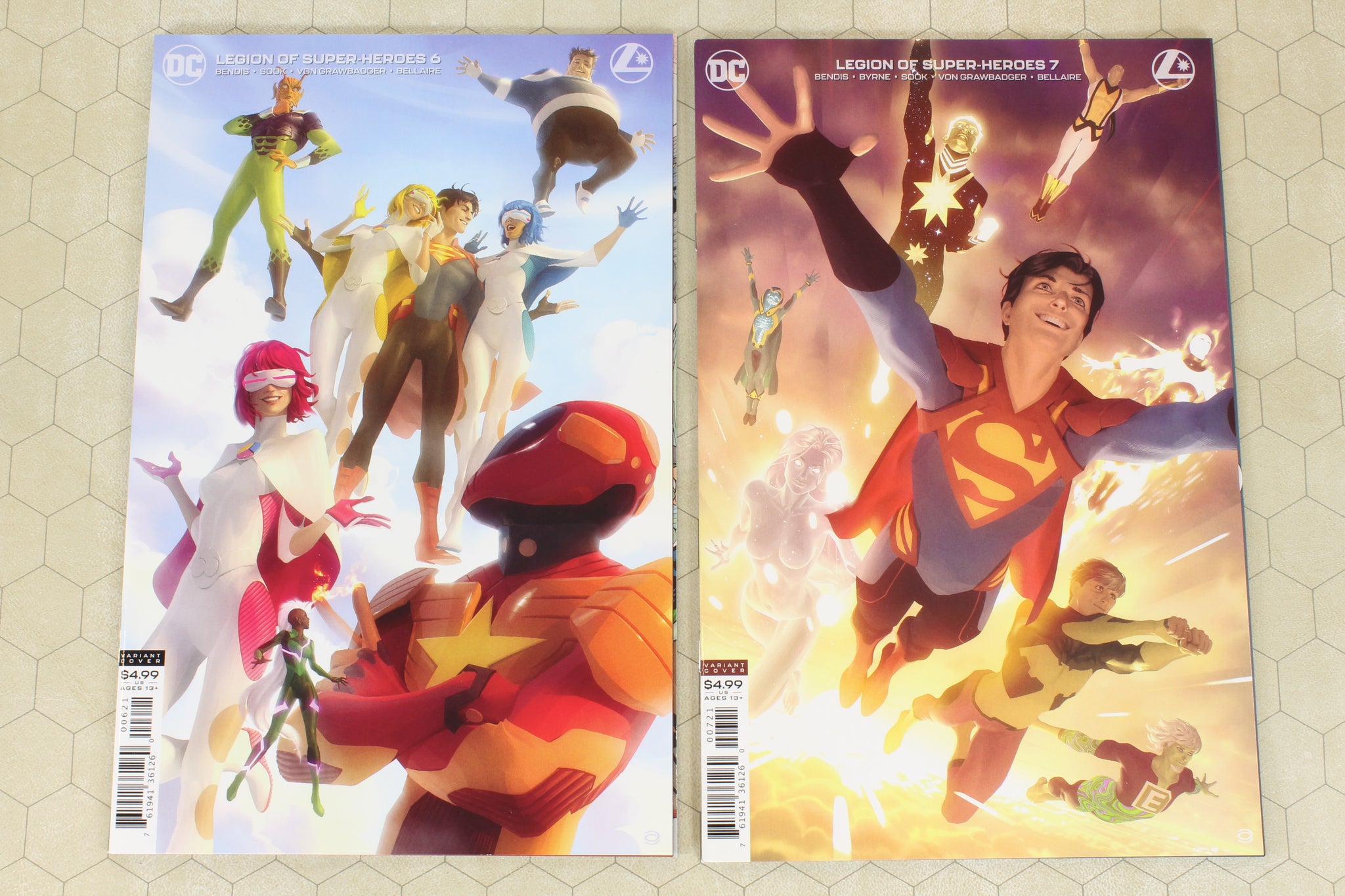 LEGION OF SUPERHEROES #1 - 12 (2020) vol.8 ALL B VARIANT Set NM
