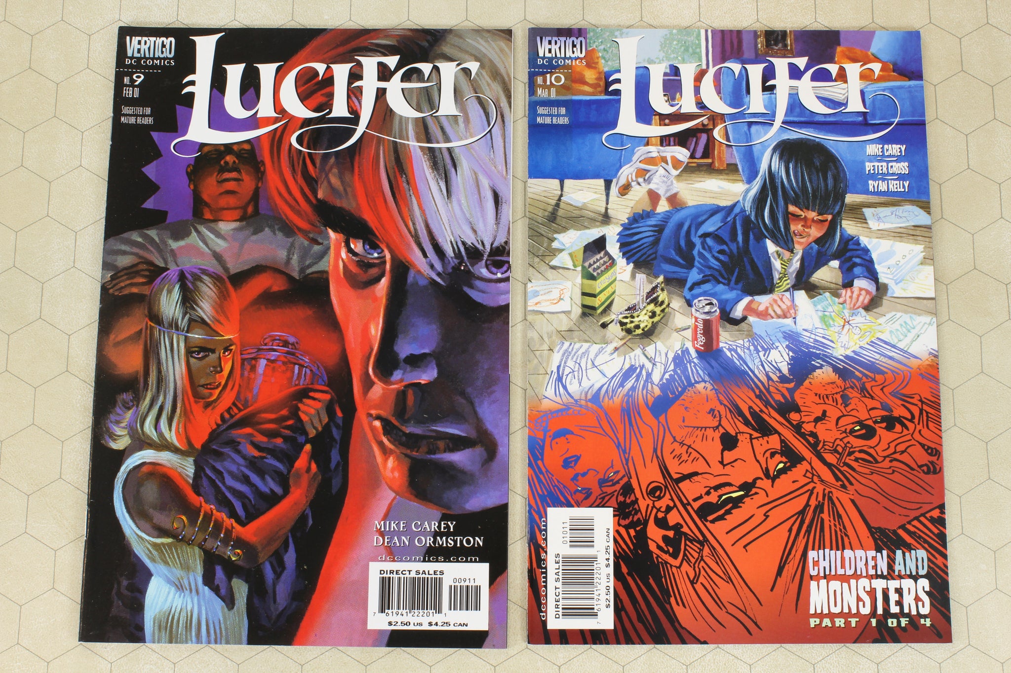 LUCIFER #7 - 14 (2000) VF/NM Set (DC Vertigo Comics lot)! – Comic