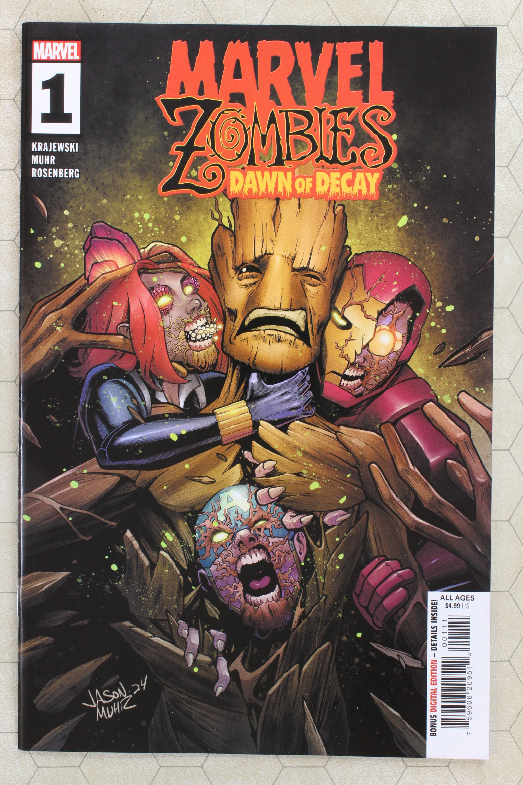MARVEL ZOMBIES DAWN OF DECAY #1 - 4 (2024) COMPLETE Set (Marvel