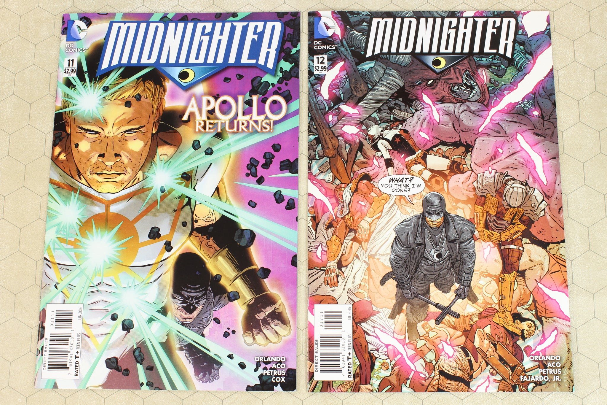 MIDNIGHTER #1 - 12 (2015) vol.2 Complete Set NM (DC Comics