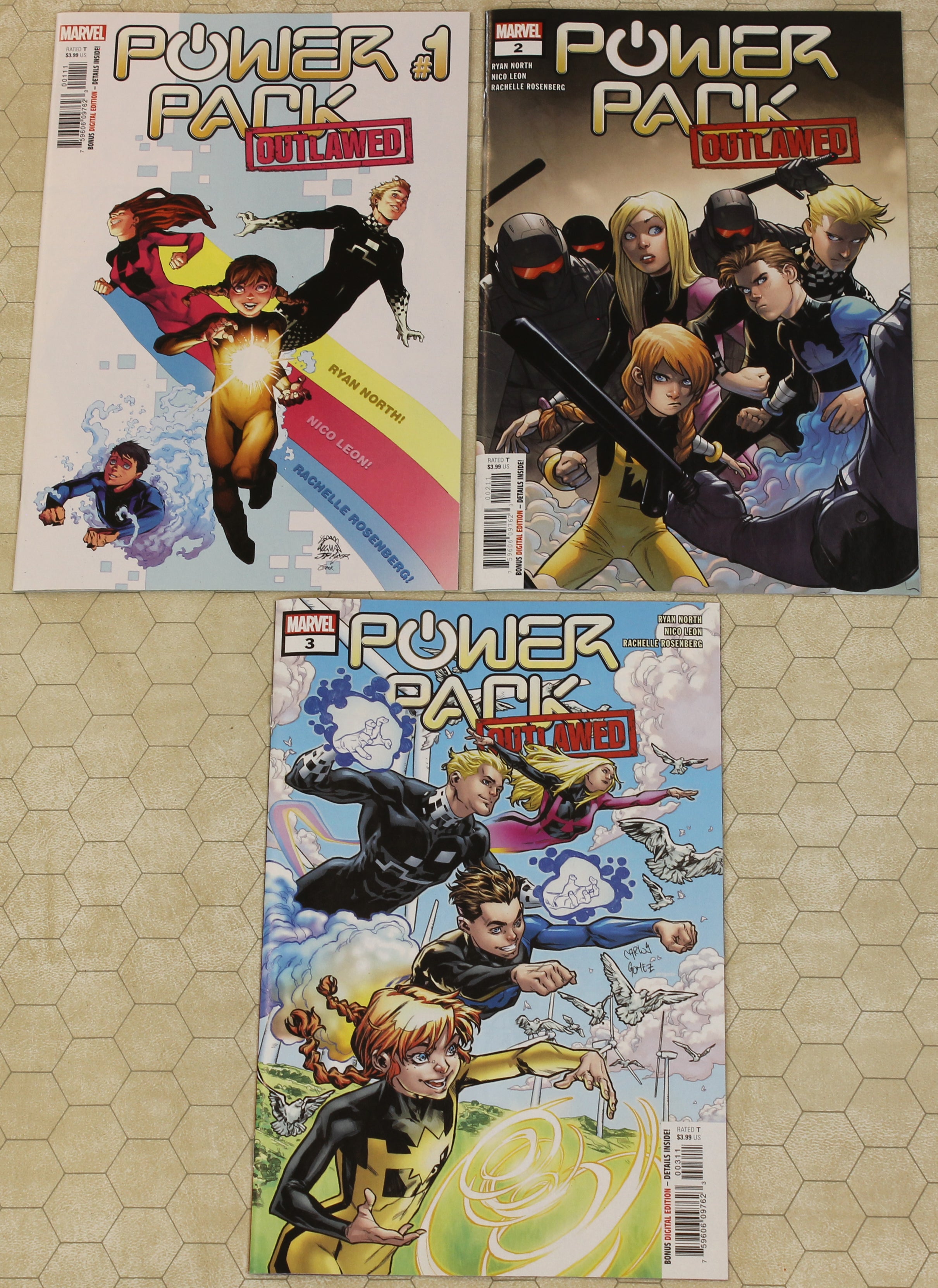 POWER PACK #1 - 3 (2020) vol.4 set (Marvel Comics lot) !! – Comic
