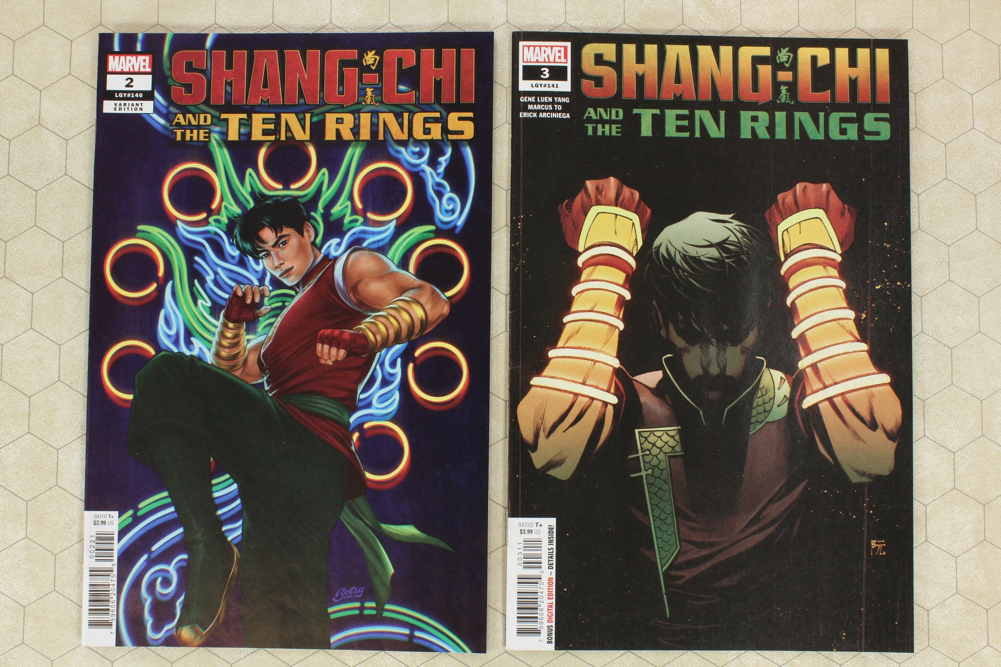 SHANG-CHI　シャンチーパンフレット SHANG-CHI AND THE TEN RINGS #1 - 5 (2023) vol.2 Set w variants NM