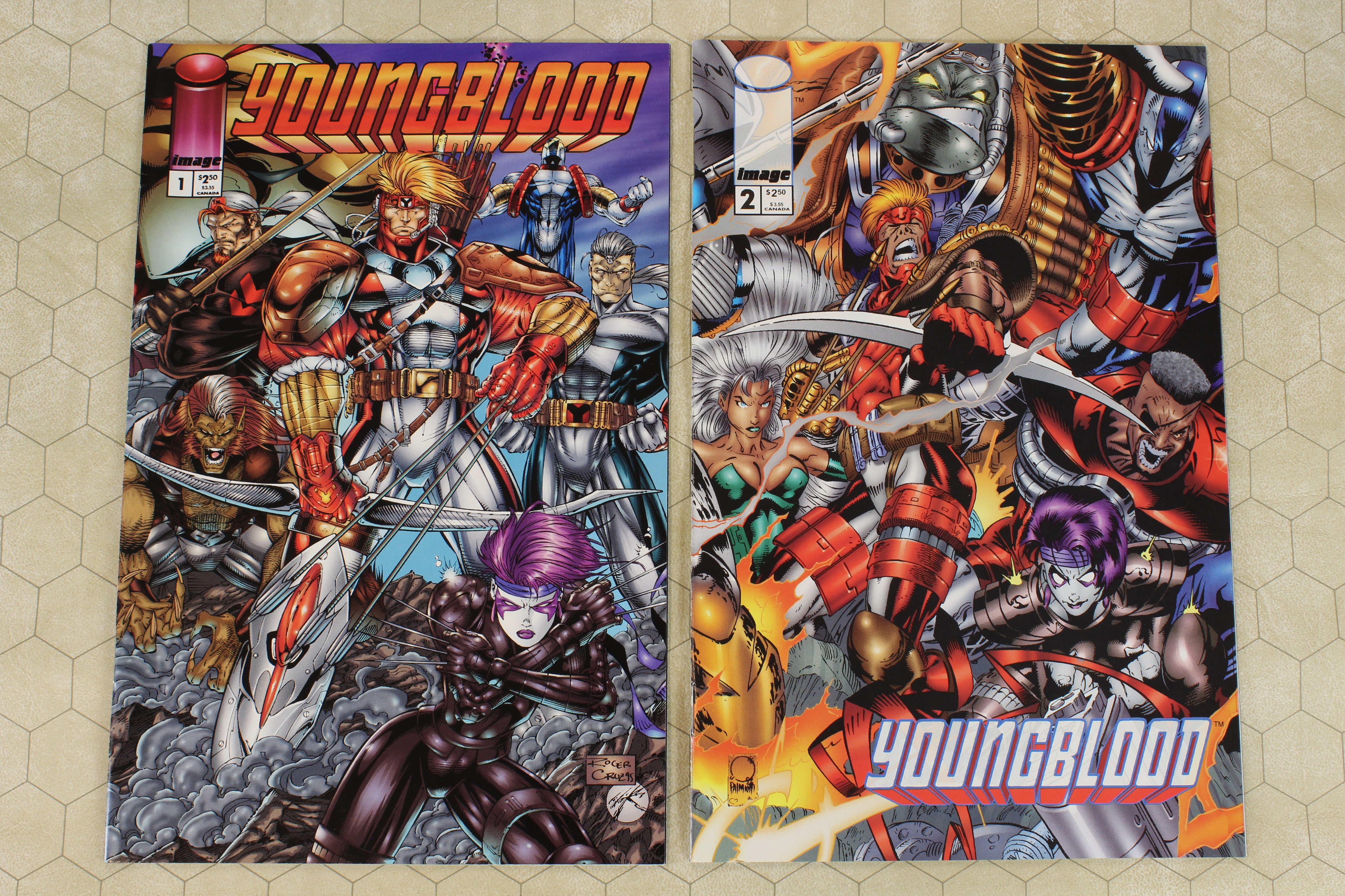 YOUNGBLOOD #1 - 2 (1995) vol.2 NM SET (IMAGE Comics) !!