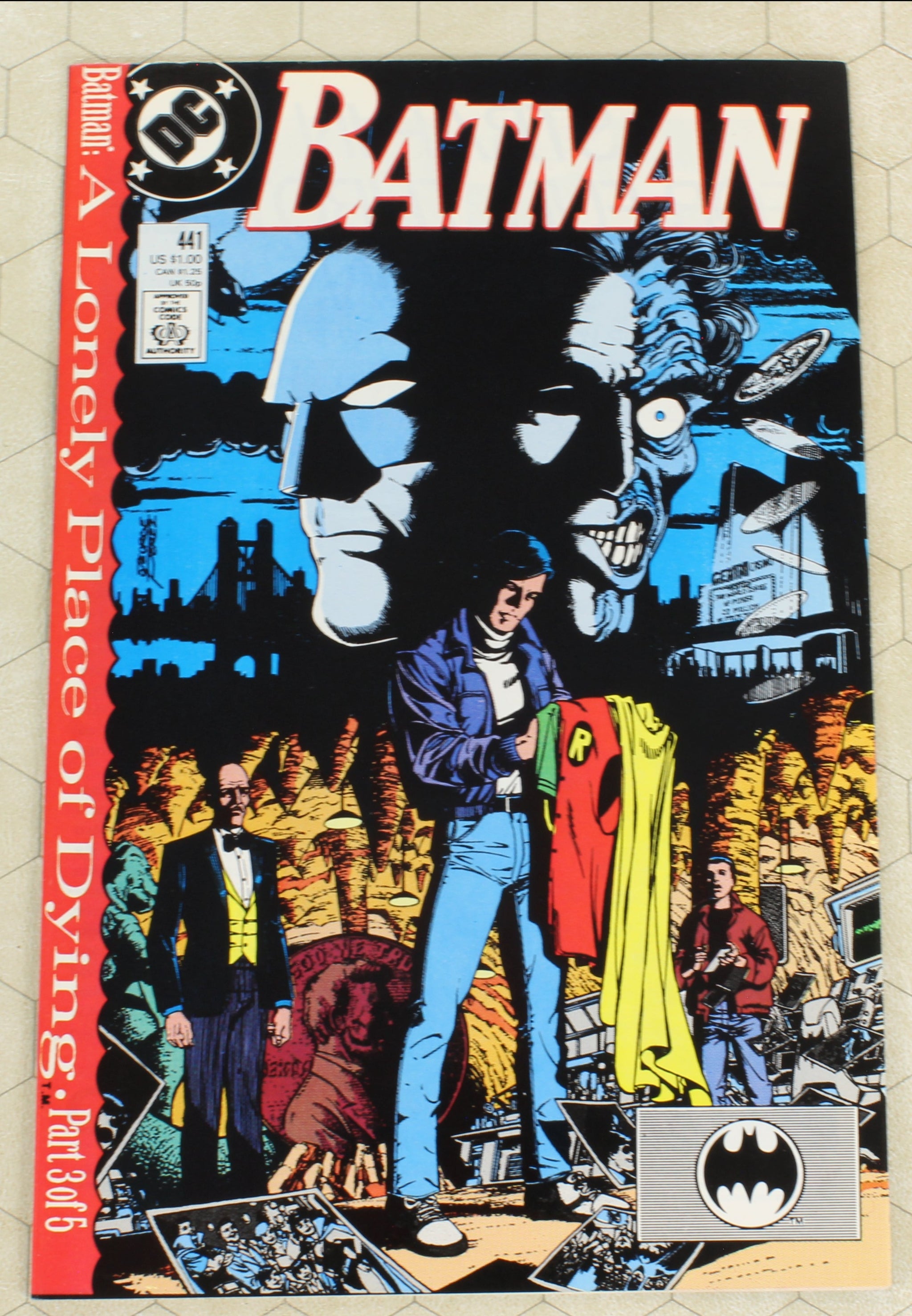 BATMAN #441, 442, 443 1st Tim Drake in Costume (1989) NM Set (DC