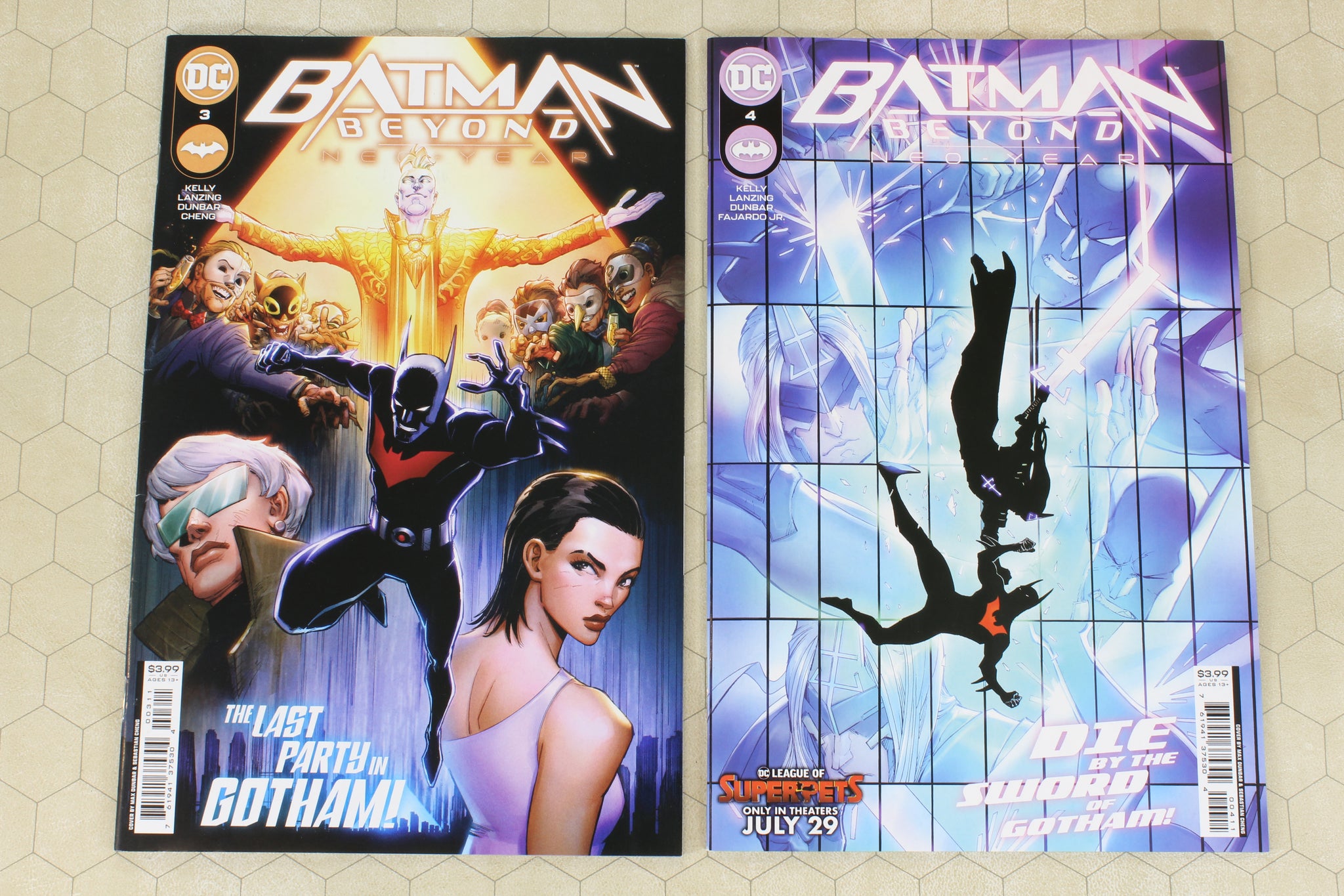 BATMAN BEYOND NEO-YEAR #1 - 4 (2022) SET NM (DC Comics lot