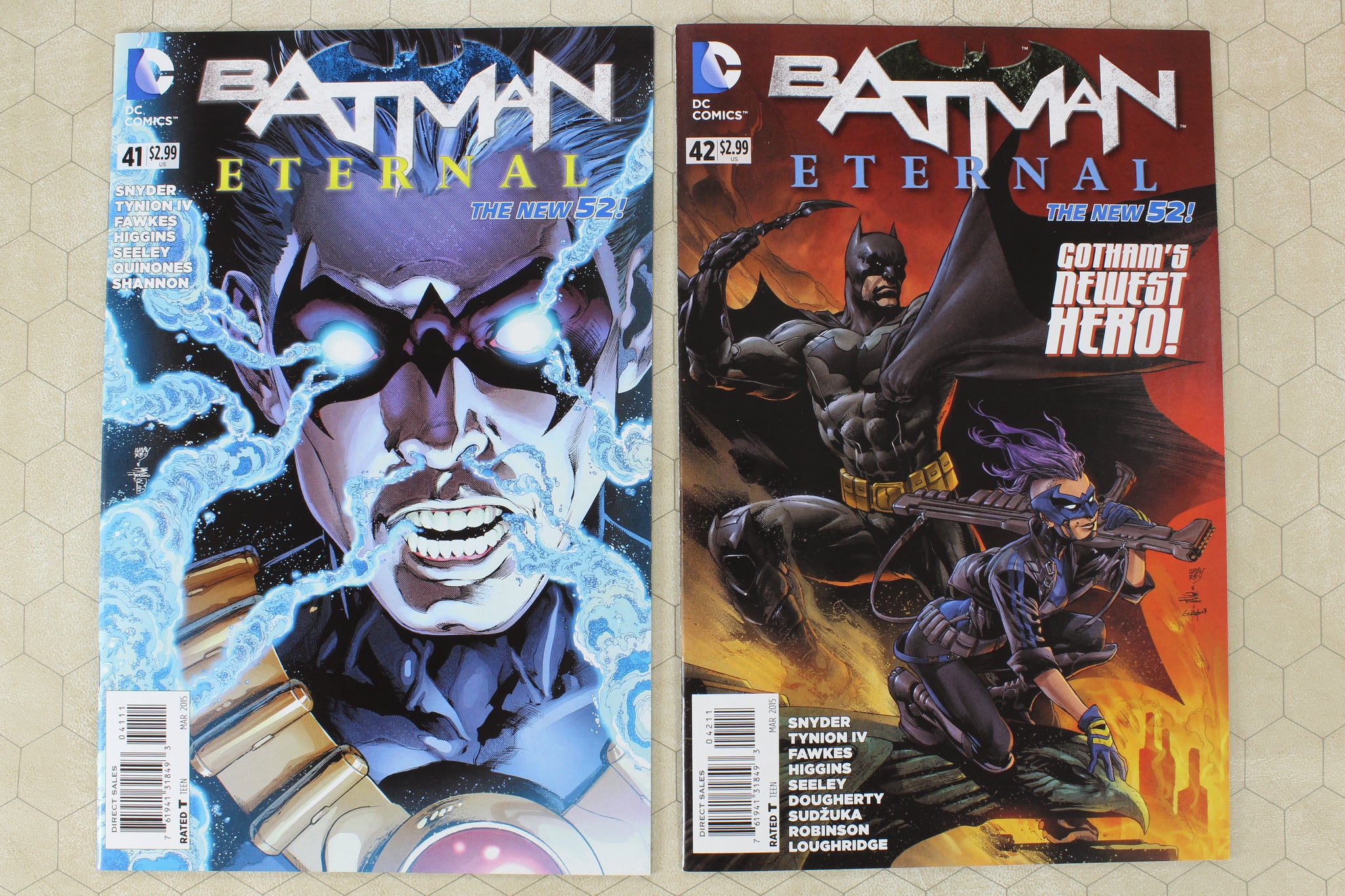 BATMAN : ETERNAL (2014) Set Issues #1 - 10, 12 - 38, 40 - 42 (DC