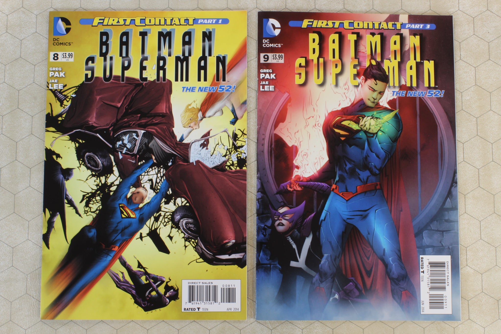 BATMAN SUPERMAN #8 - 16 vol.1 (2014) set (DC Comics lot) #16 