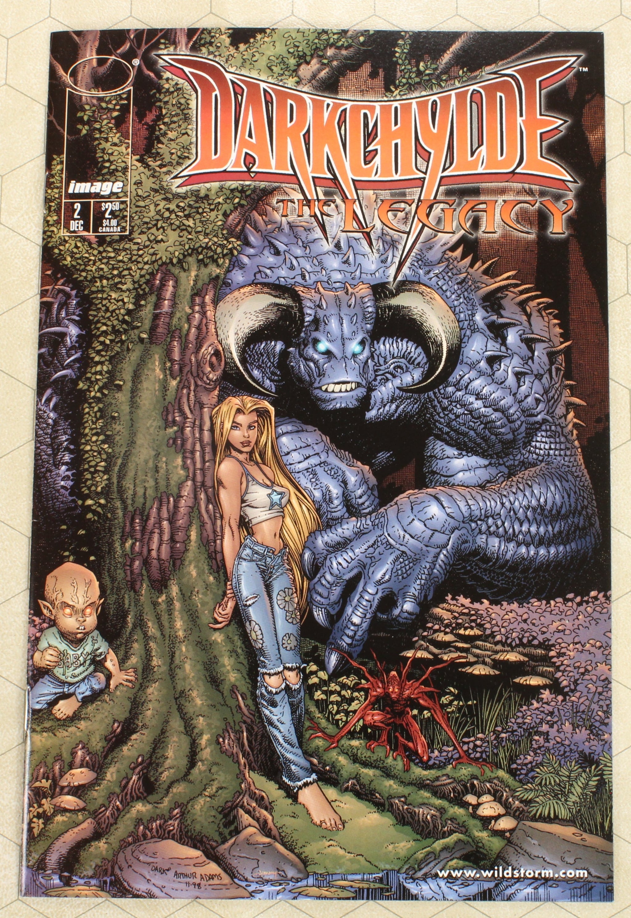 DARKCHYLDE THE LEGACY #1 - 2 (1998) #1B, 2B variant Set (Image