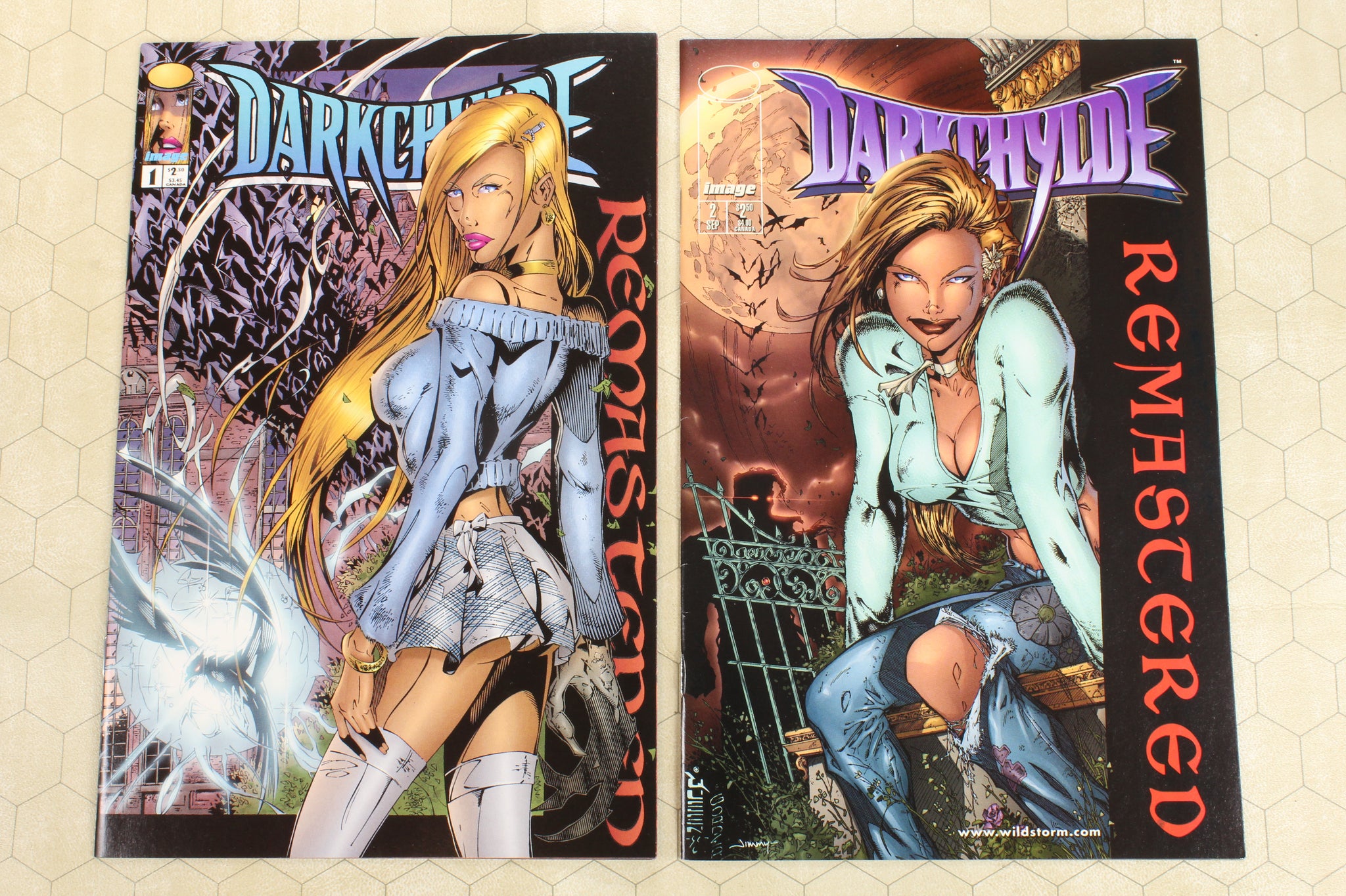 DARKCHYLDE REMASTERED #1 - 2 (1997) Set (Image Comics lot