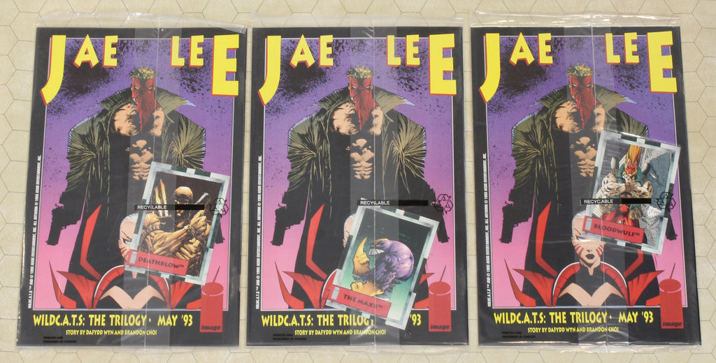 DARKER IMAGE #1 (1993) (IMAGE Comics lot) 3 issue set w polybagged