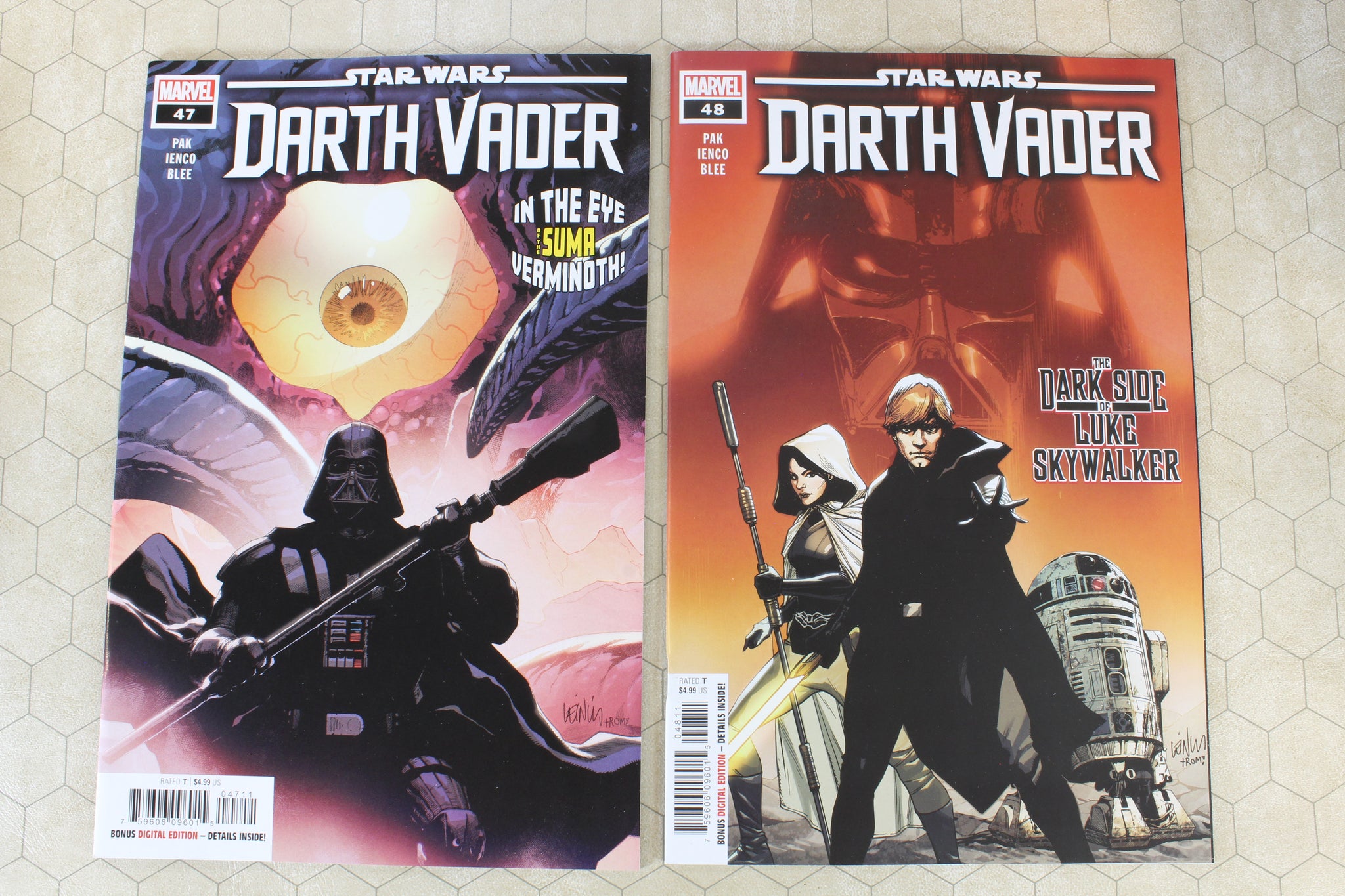 STAR WARS DARTH VADER #47 - 50 (2024) vol.3 Regular cover Set