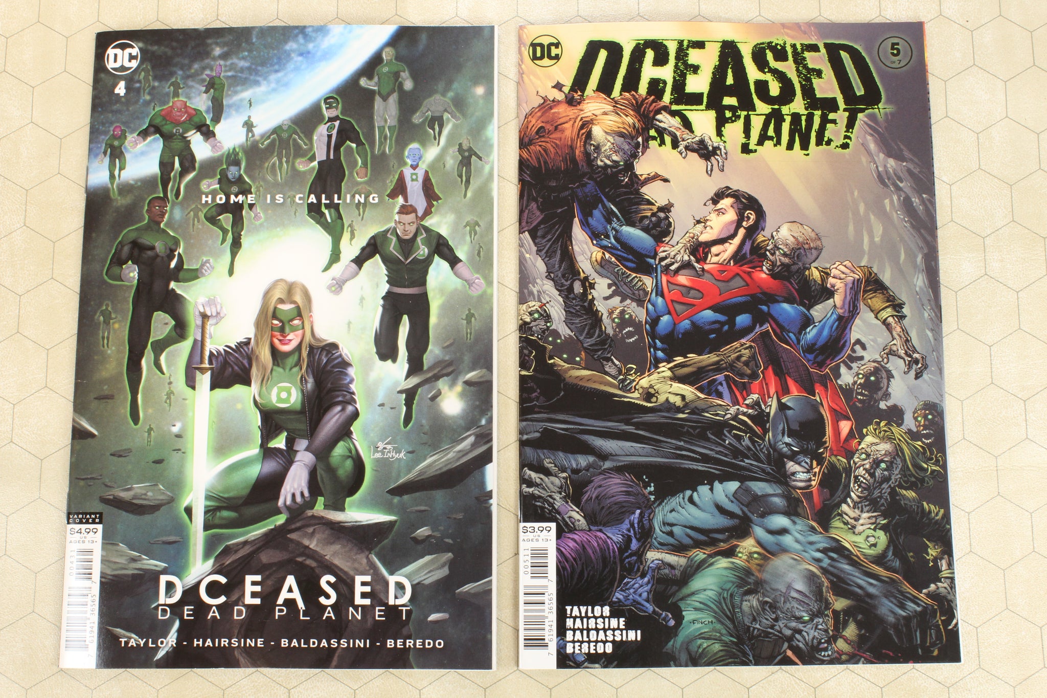 DCEASED DEAD PLANET #1 - 7 (2020) Complete Set w #1-4 variant (DC