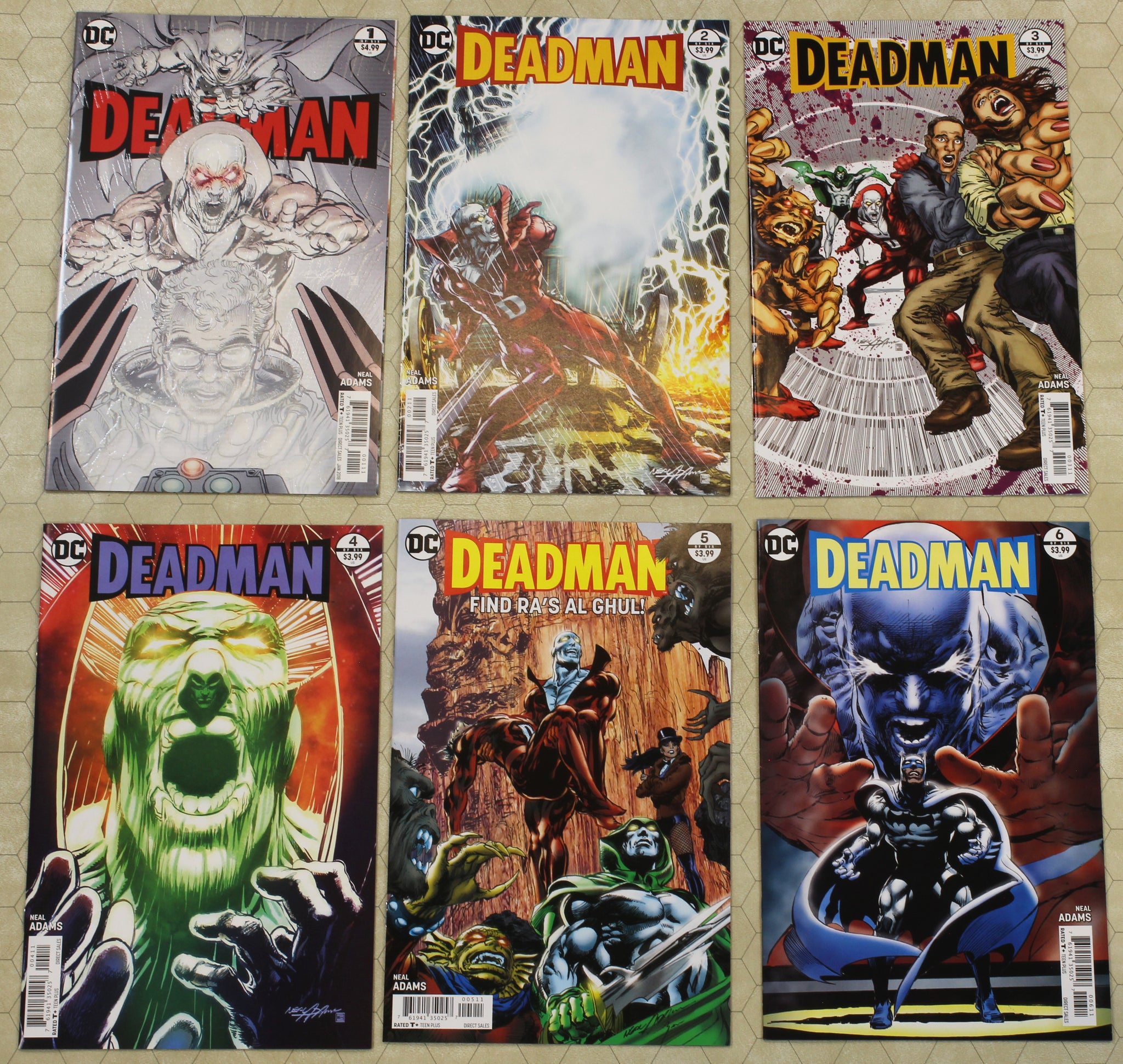 DEADMAN #1 - 6 Set vol.5 (2017) COMPLETE SET (DC Comics