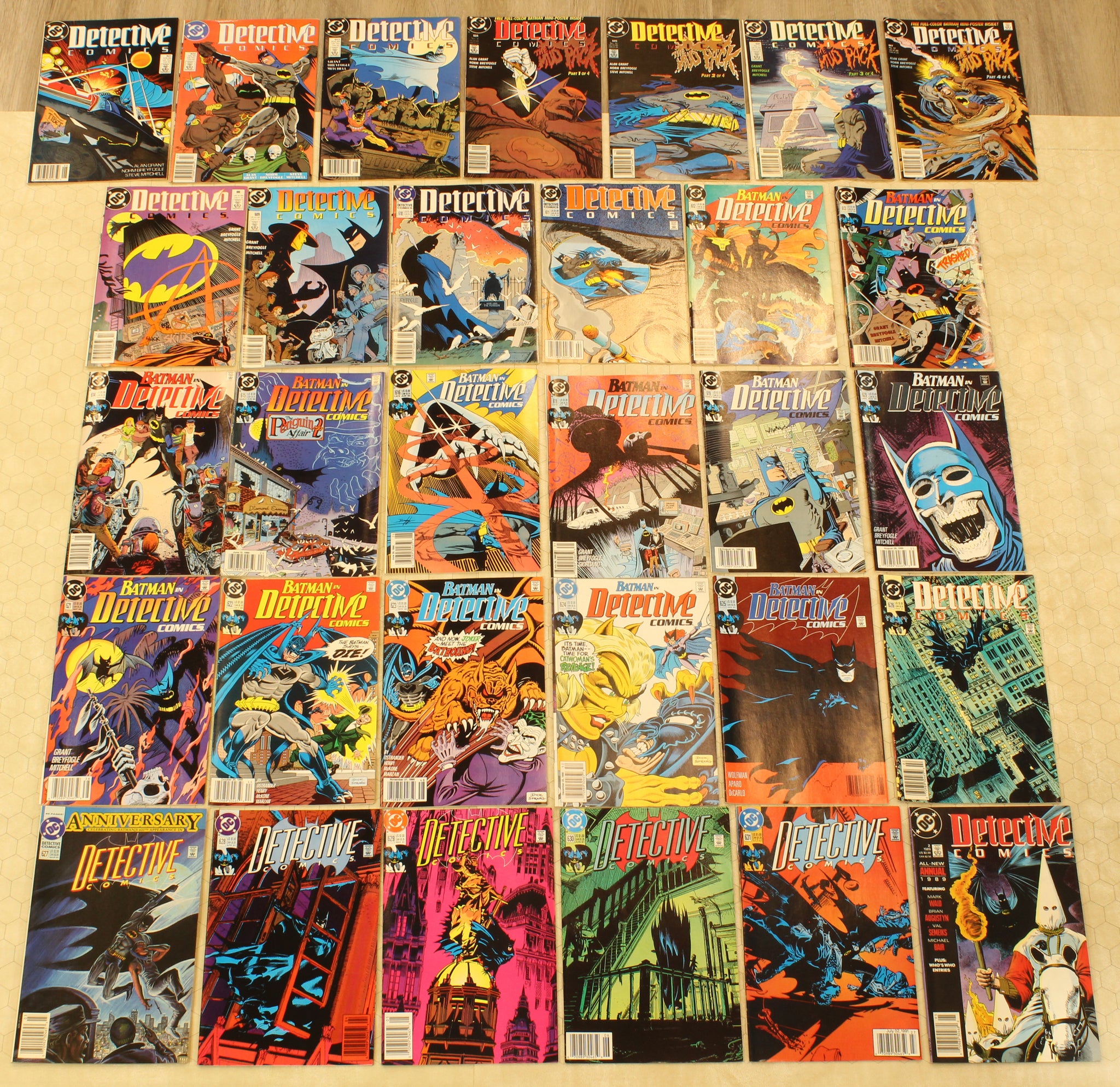 DETECTIVE COMICS #601 - 616, 618 - 631, ANNUAL #2 (1989) vol.1 Set