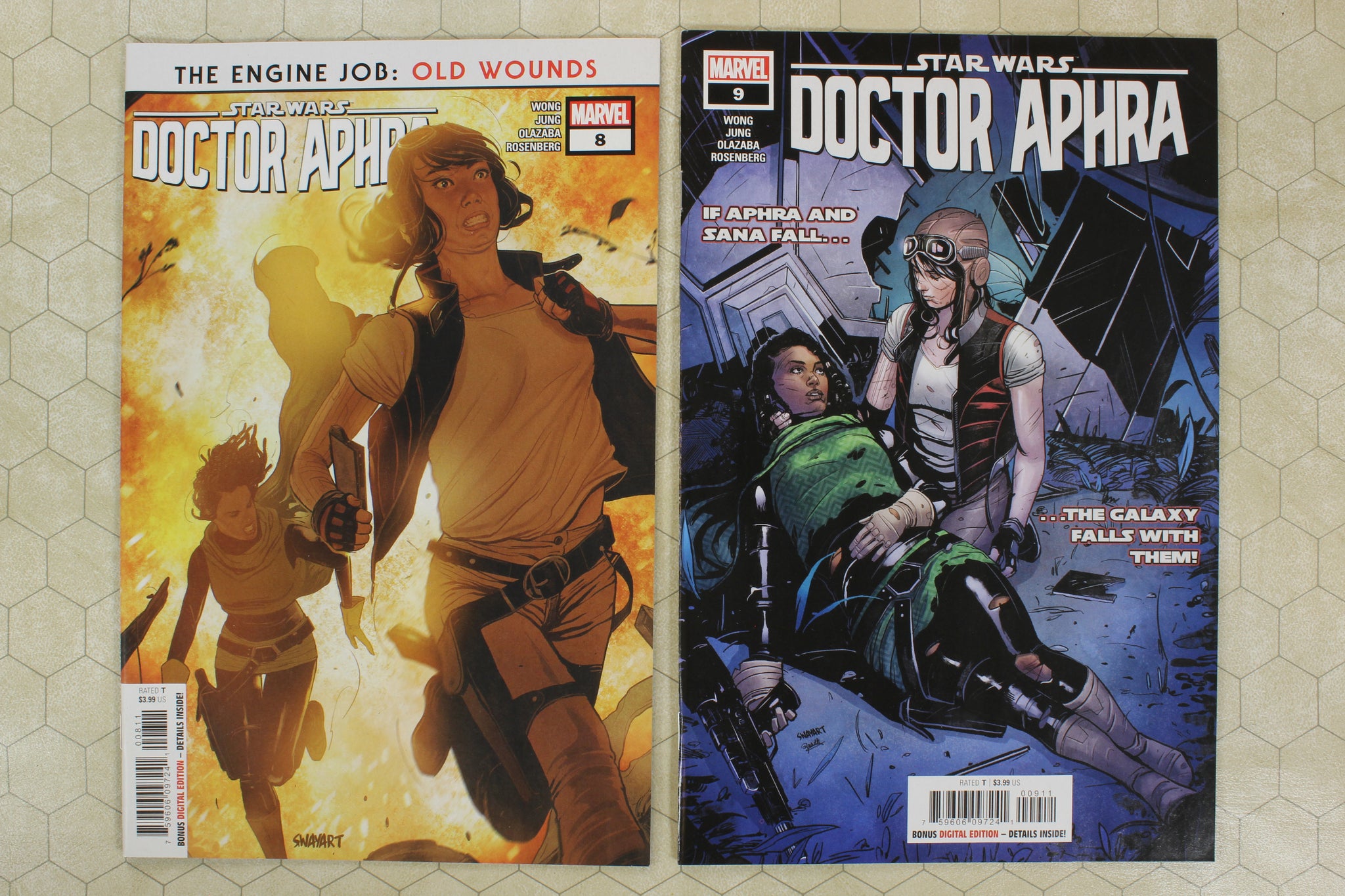 Star Wars store Doctor Aphra #10 2021 Virgin Trade Variant Marvel Comic Set 210/500