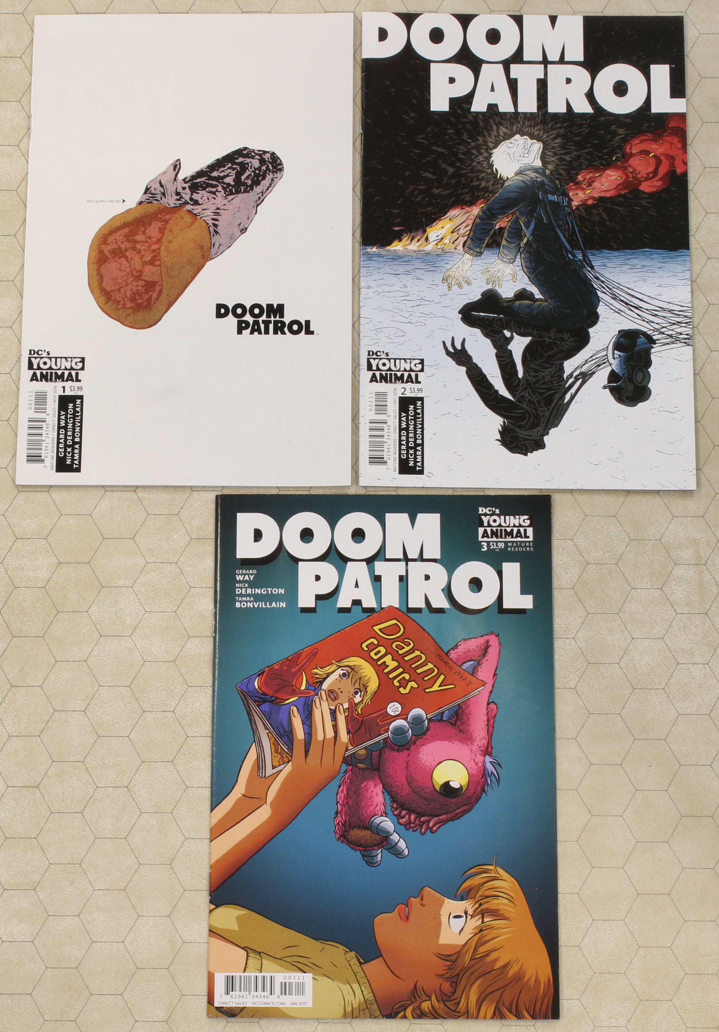 アメコミ　Doom Patrol 6冊セット DOOM PATROL #1 - 3 (2016) vol.6 set (DC Young Animal Comics lot