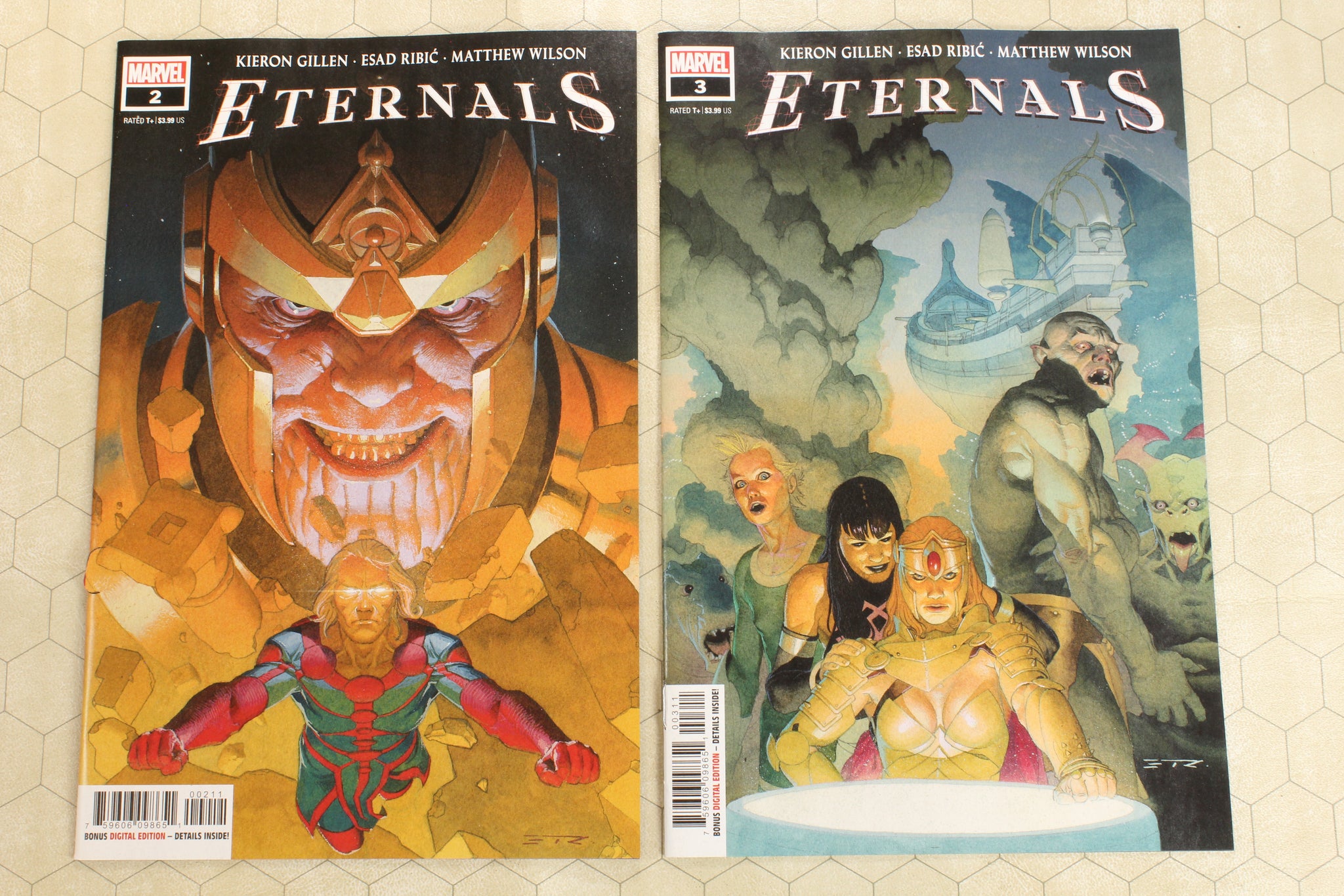 ETERNALS #1 - 8 (2021) Regular Cover Set NM- (Marvel Comics lot