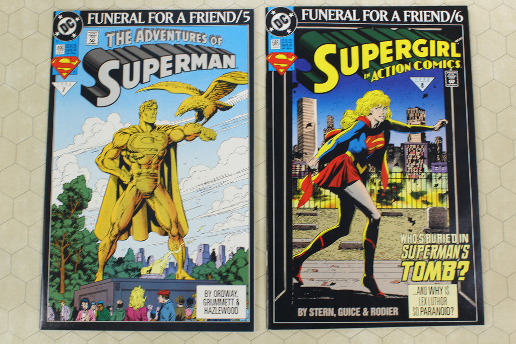 The Adventures of Superman. store Funeral for a Friend. Lot of 9