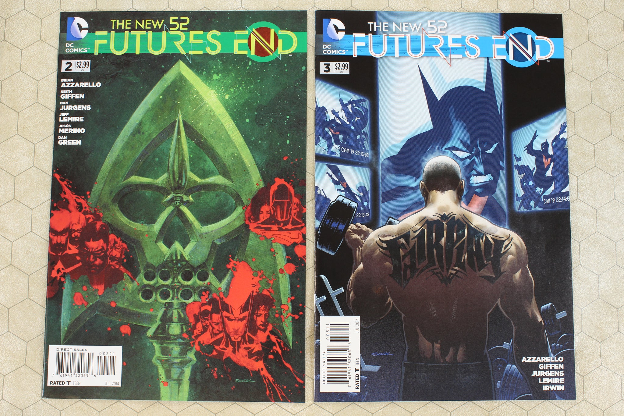 the NEW 52 - FUTURES END Set #0 - 47 (2014) w #0 FCB! NM (DC