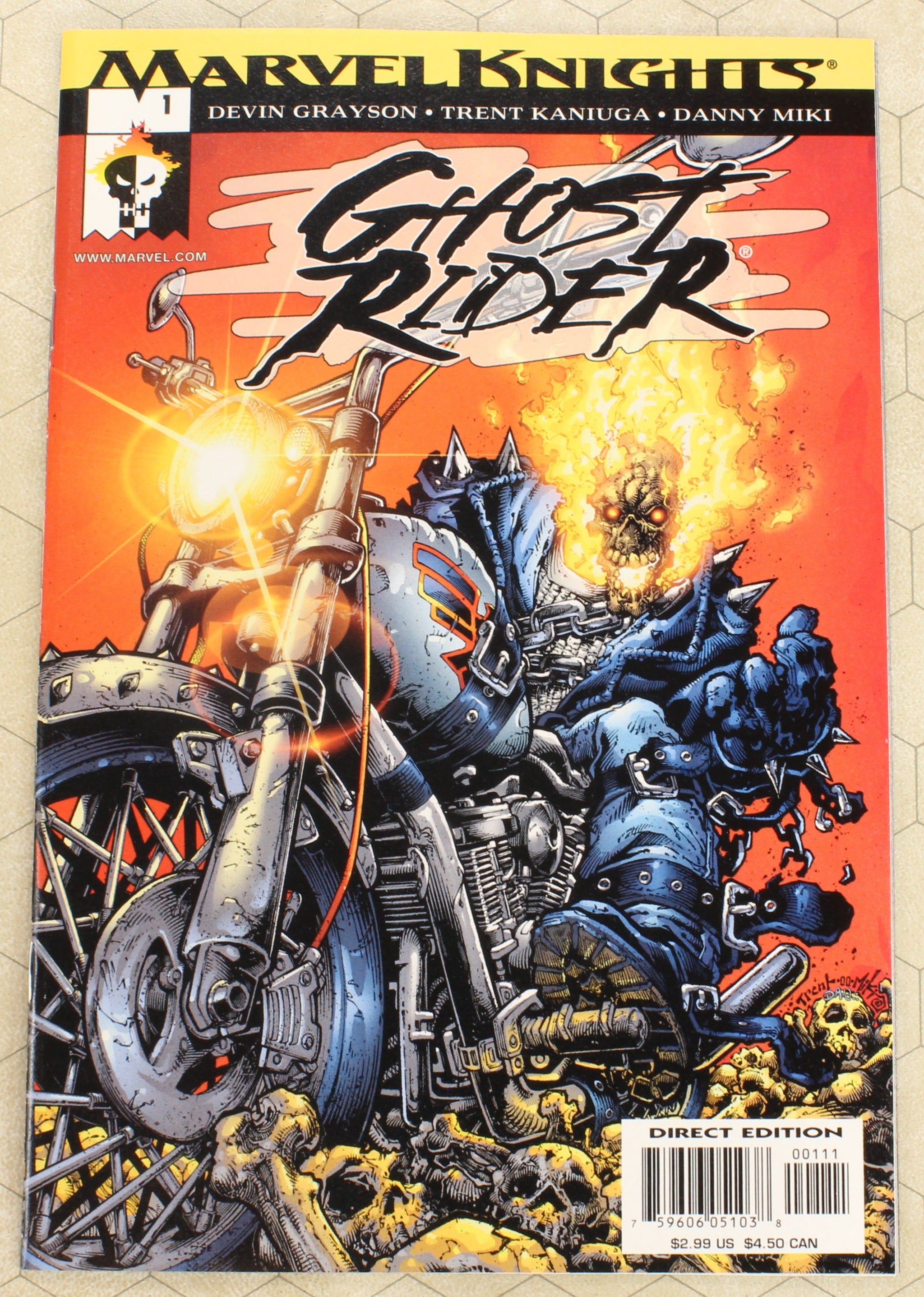 GHOST RIDER #1 - 4 (2001) vol.3 Marvel Knights Set NM- (Marvel