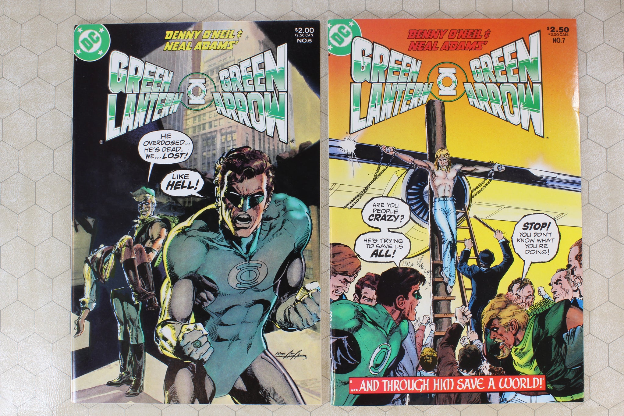 GREEN LANTERN GREEN ARROW #1, 3- 7 (1983) Set (DC Comics lot GREEN LANTERN GREEN ARROW #1, 3- 7 (1983) Set (DC Comics lot