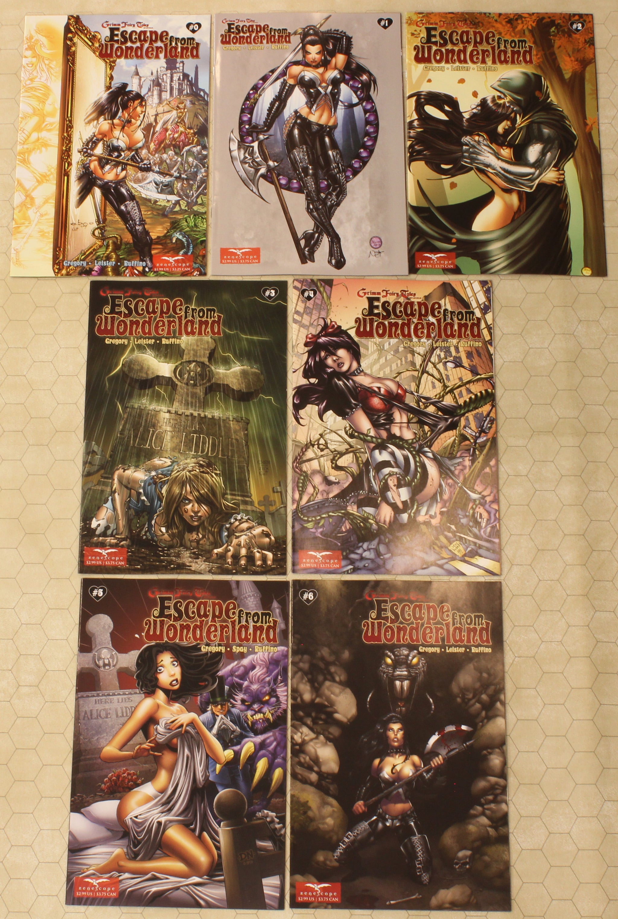 GRIMM FAIRY TALES ESCAPE FROM WONDERLAND #0 - 6 (2009