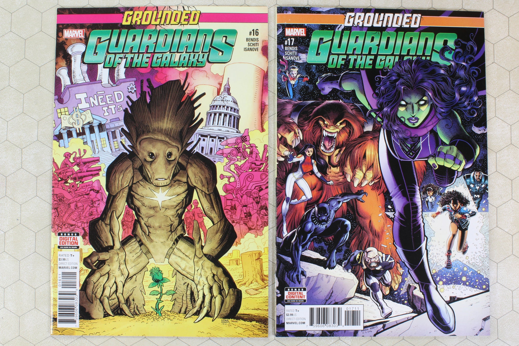 GUARDIANS OF THE GALAXY #15 - 19 (2016) vol.4 Set (Marvel Comics