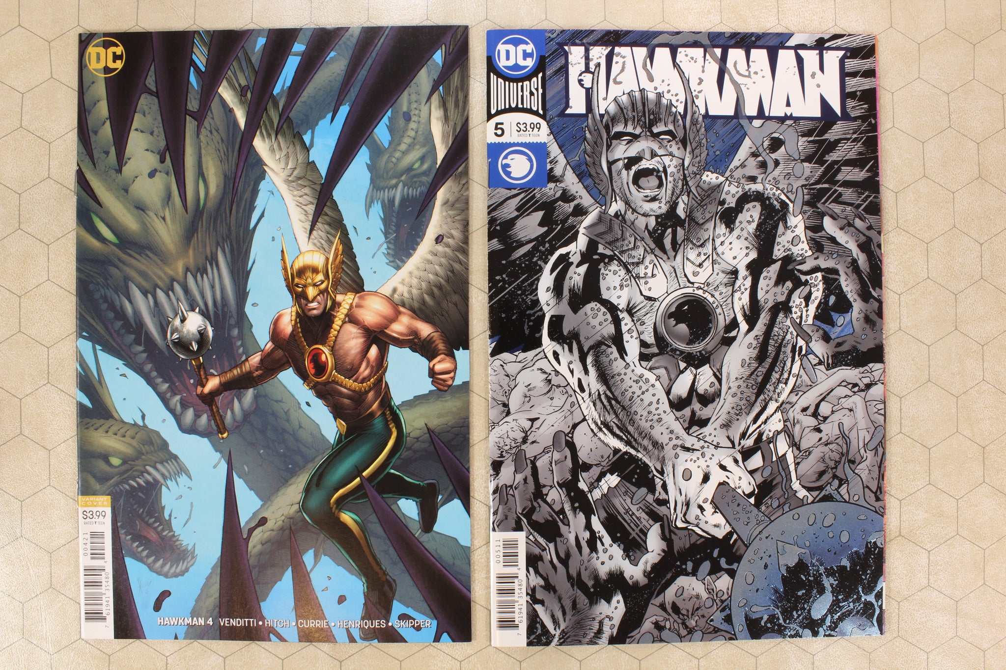 HAWKMAN #1 - 5 (2018) vol.5 set w #2 & 4 