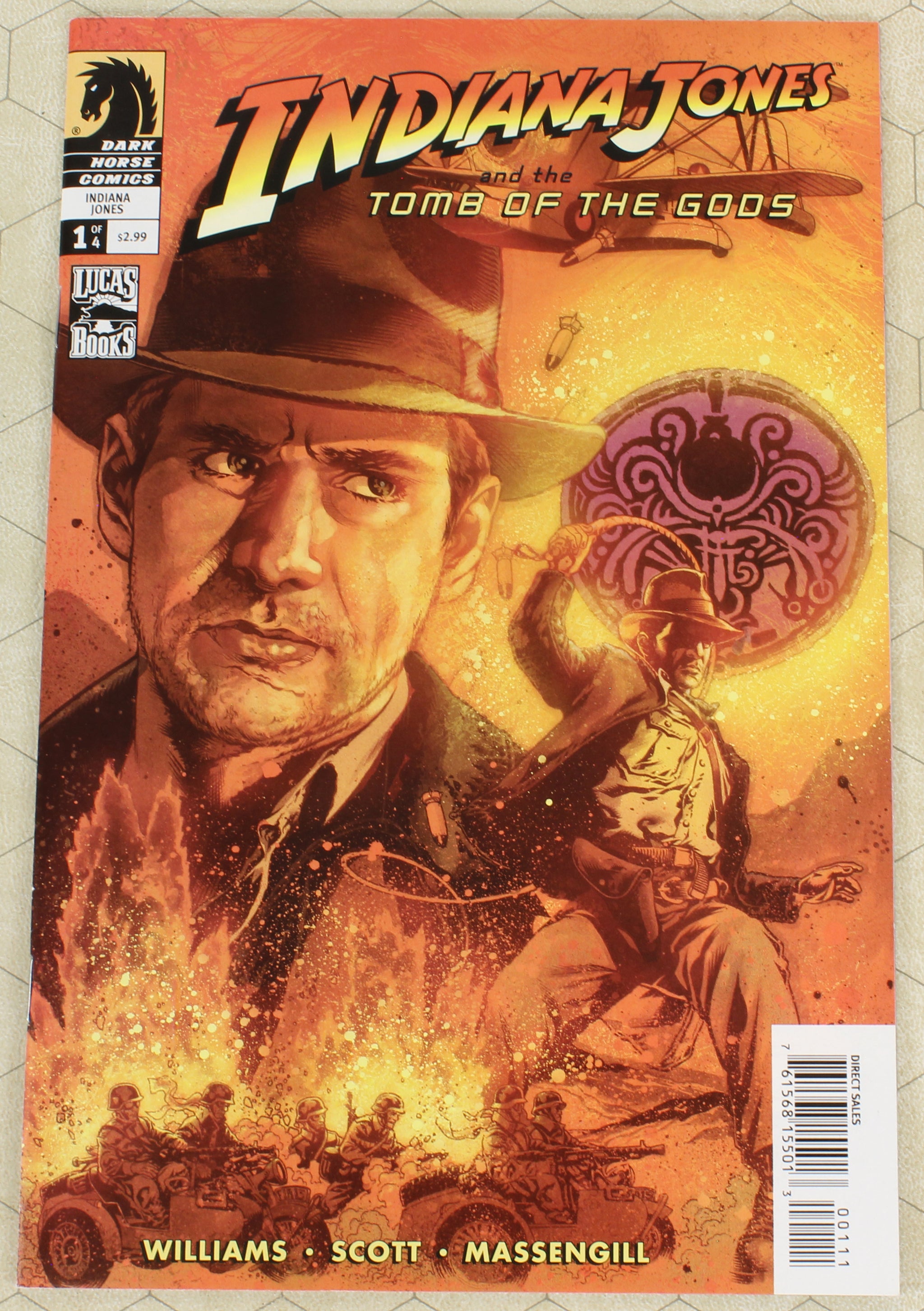 INDIANA JONES AND THE TOMB OF THE GODS (2008) Set #1 - 2 VF/NM