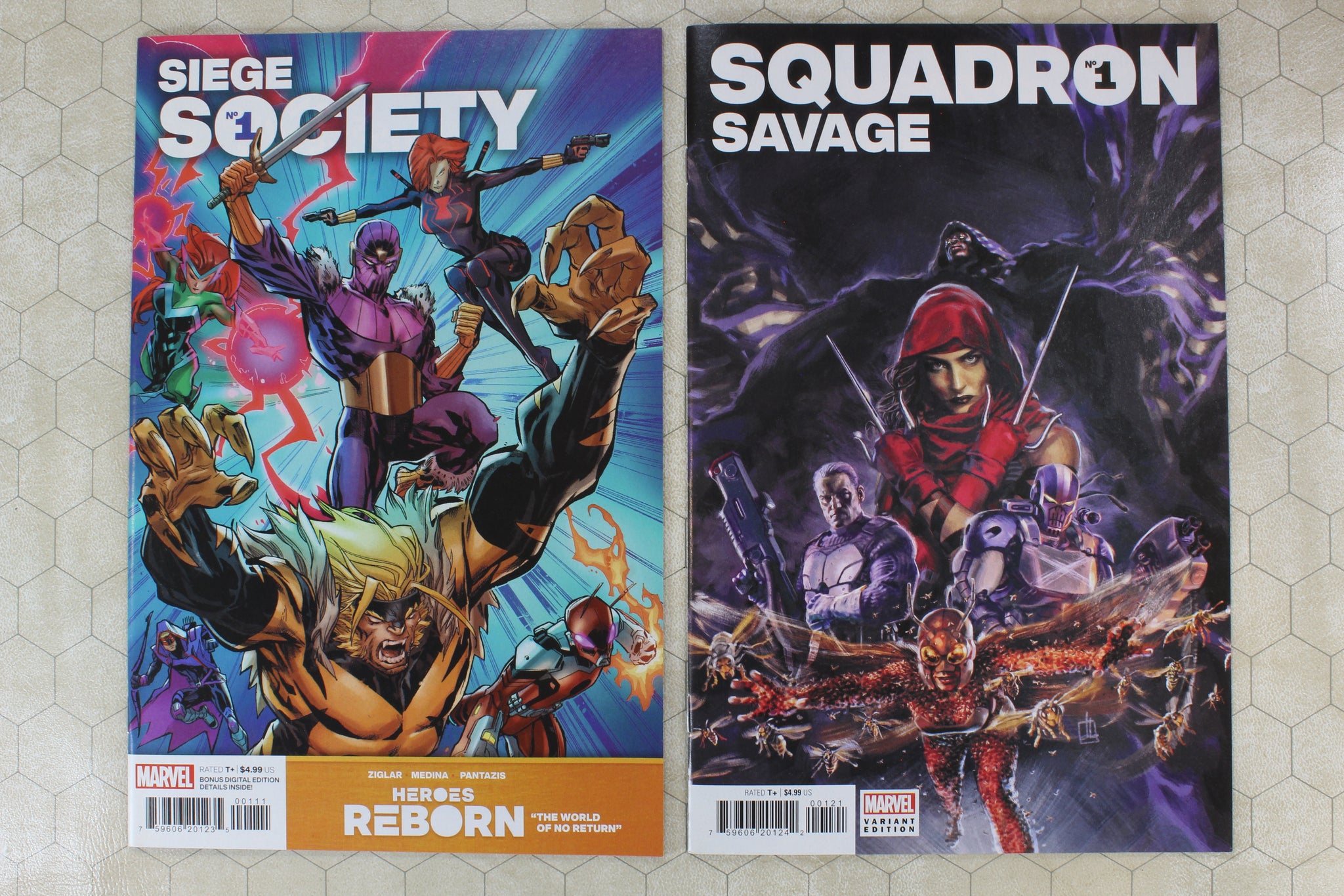 11 issue Set of HEROES REBORN stories (2021) w variants (Marvel