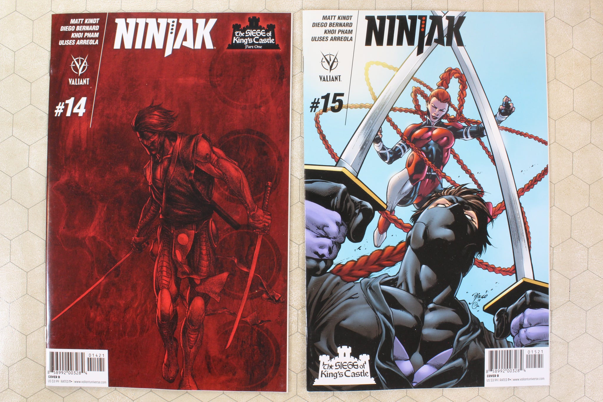 NINJAK #10 - 18 vol.3 (2016) Set (Valiant Comics lot) – Comic Fever