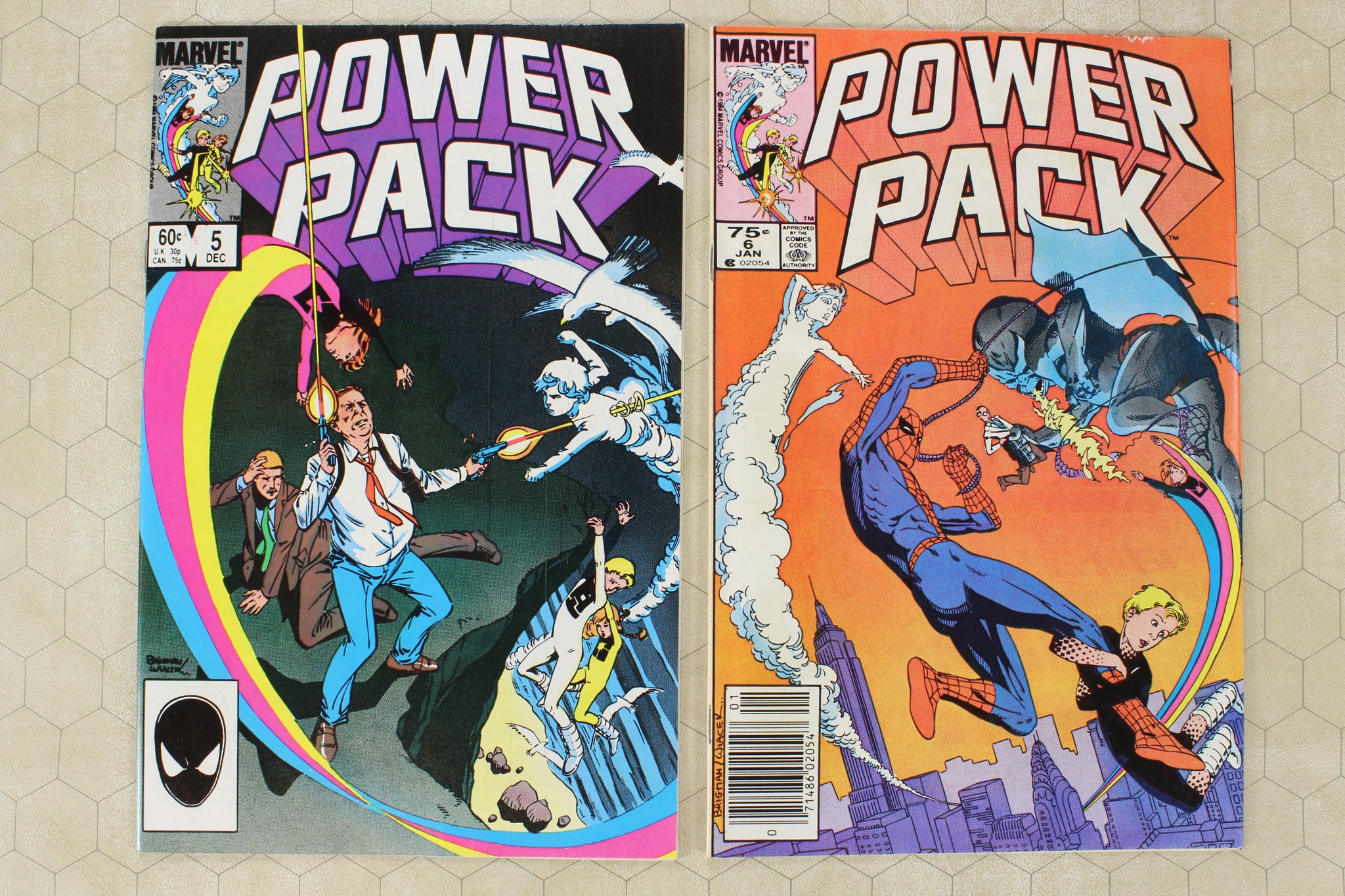 POWER PACK #1 - 25 (1984) Canadian price variants set (Marvel