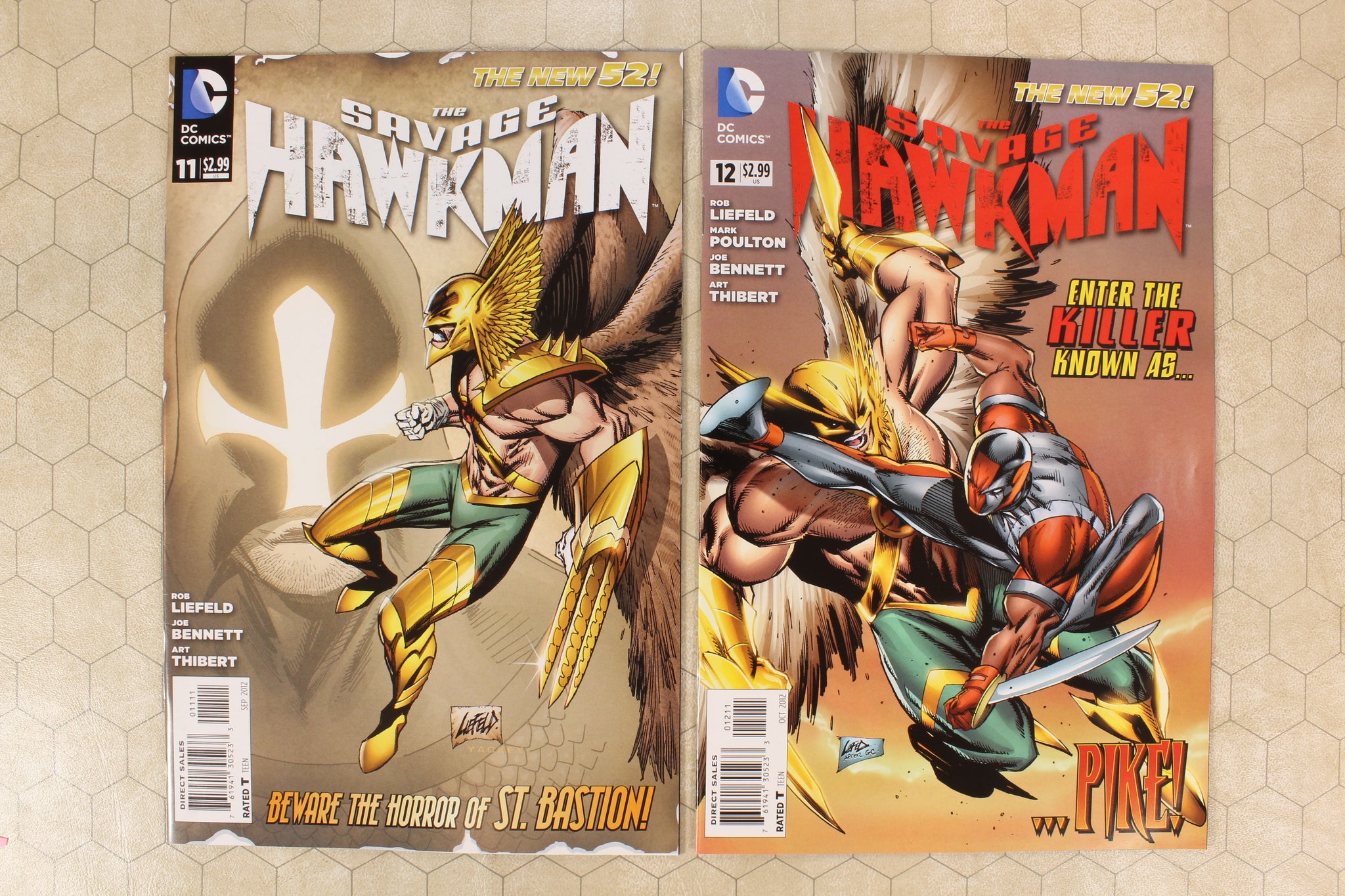 SAVAGE HAWKMAN #0- 20 (2011) Set NM (DC Comics lot) – Comic